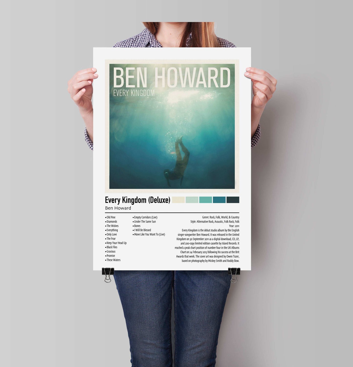 Ben Howard | Every Kingdom (Deluxe) | Custom Album Cover Poster Print