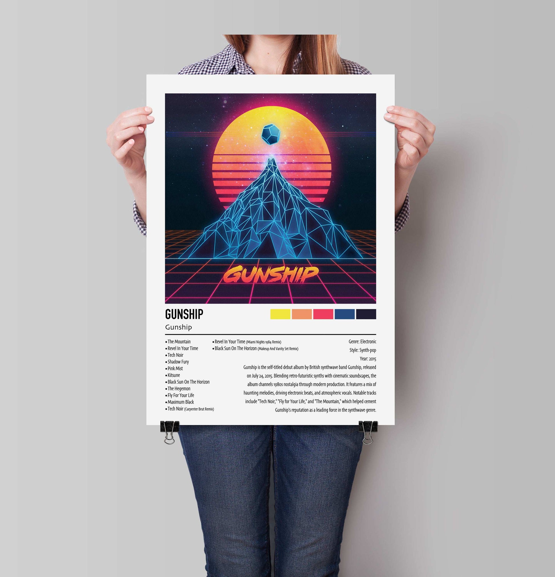 Gunship | Gunship | Custom Album Cover Poster Print