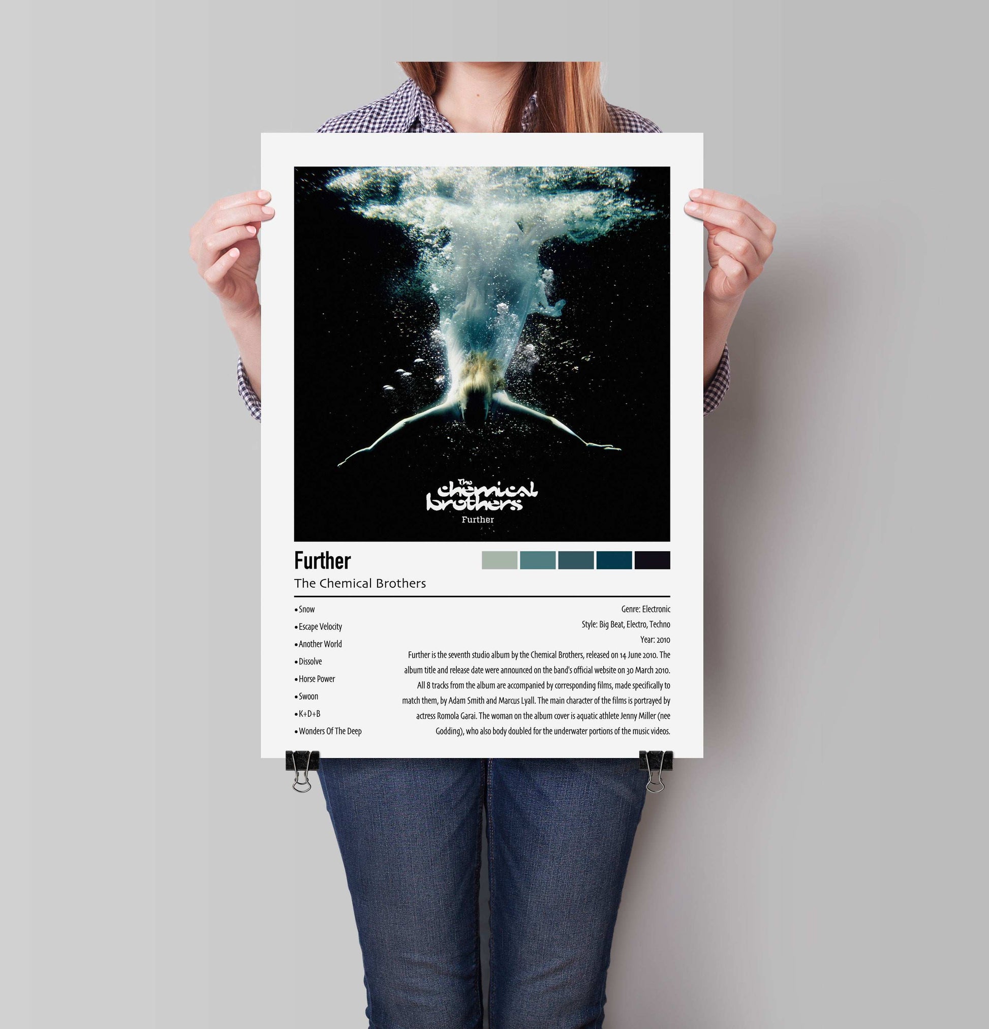 The Chemical Brothers | Further | Custom Album Cover Poster Print