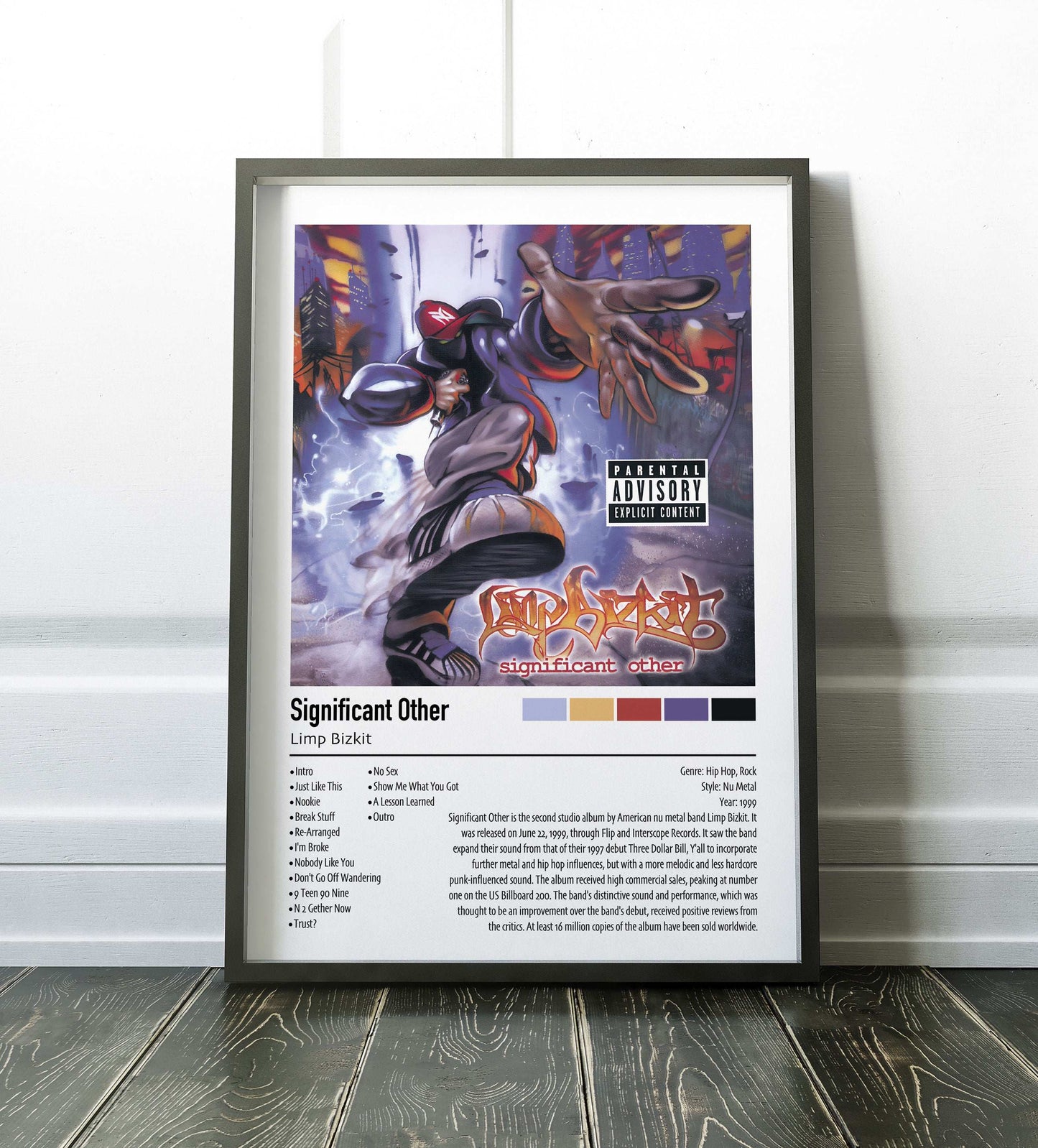 Limp Bizkit | Significant Other | Custom Album Cover Poster Print
