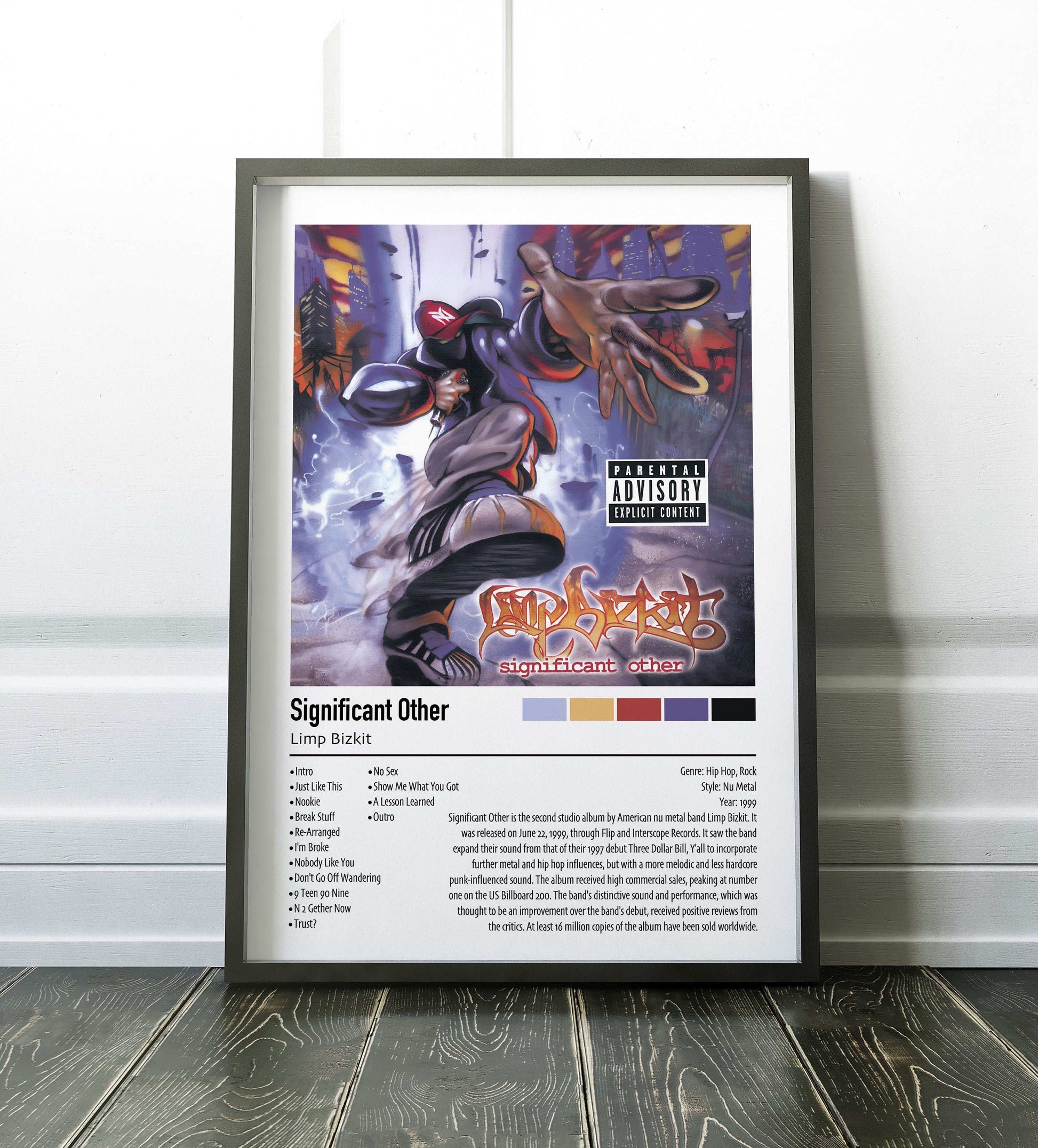 Limp Bizkit | Significant Other | Custom Album Cover Poster Print
