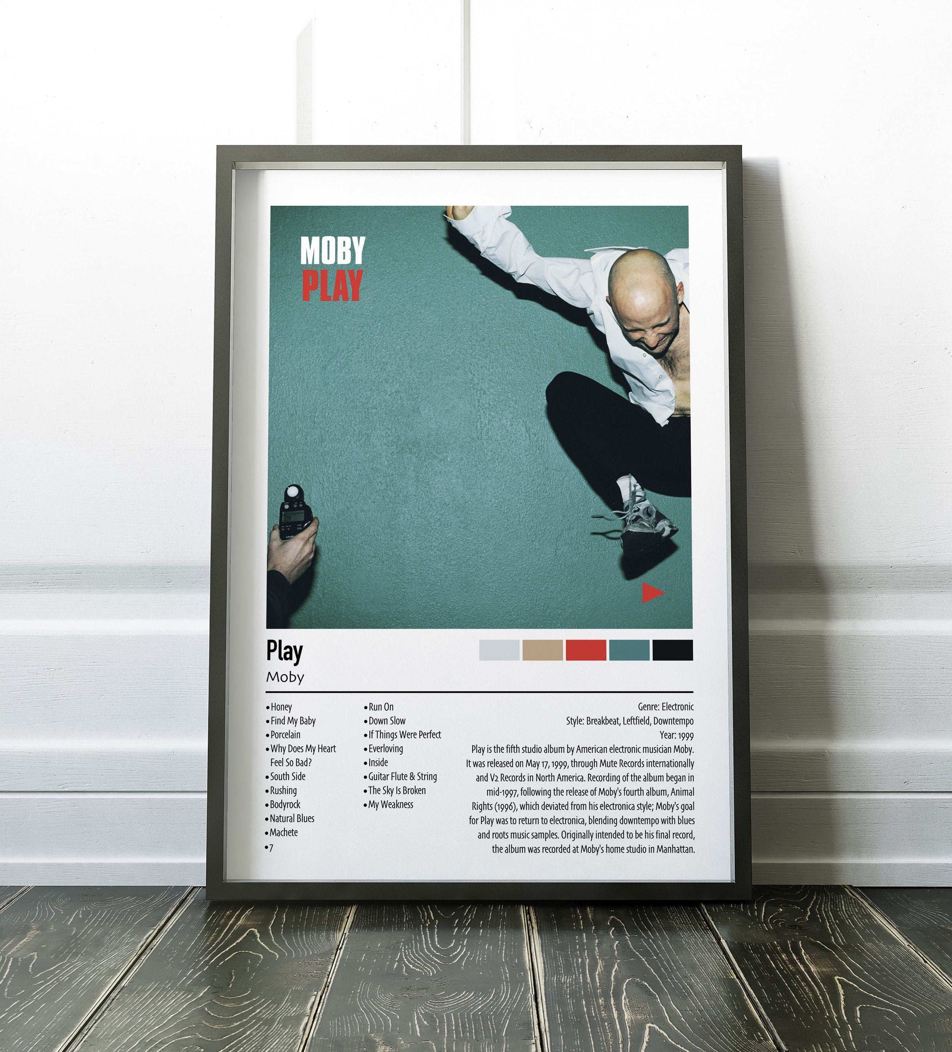Moby | Play | Custom Album Cover Poster Print