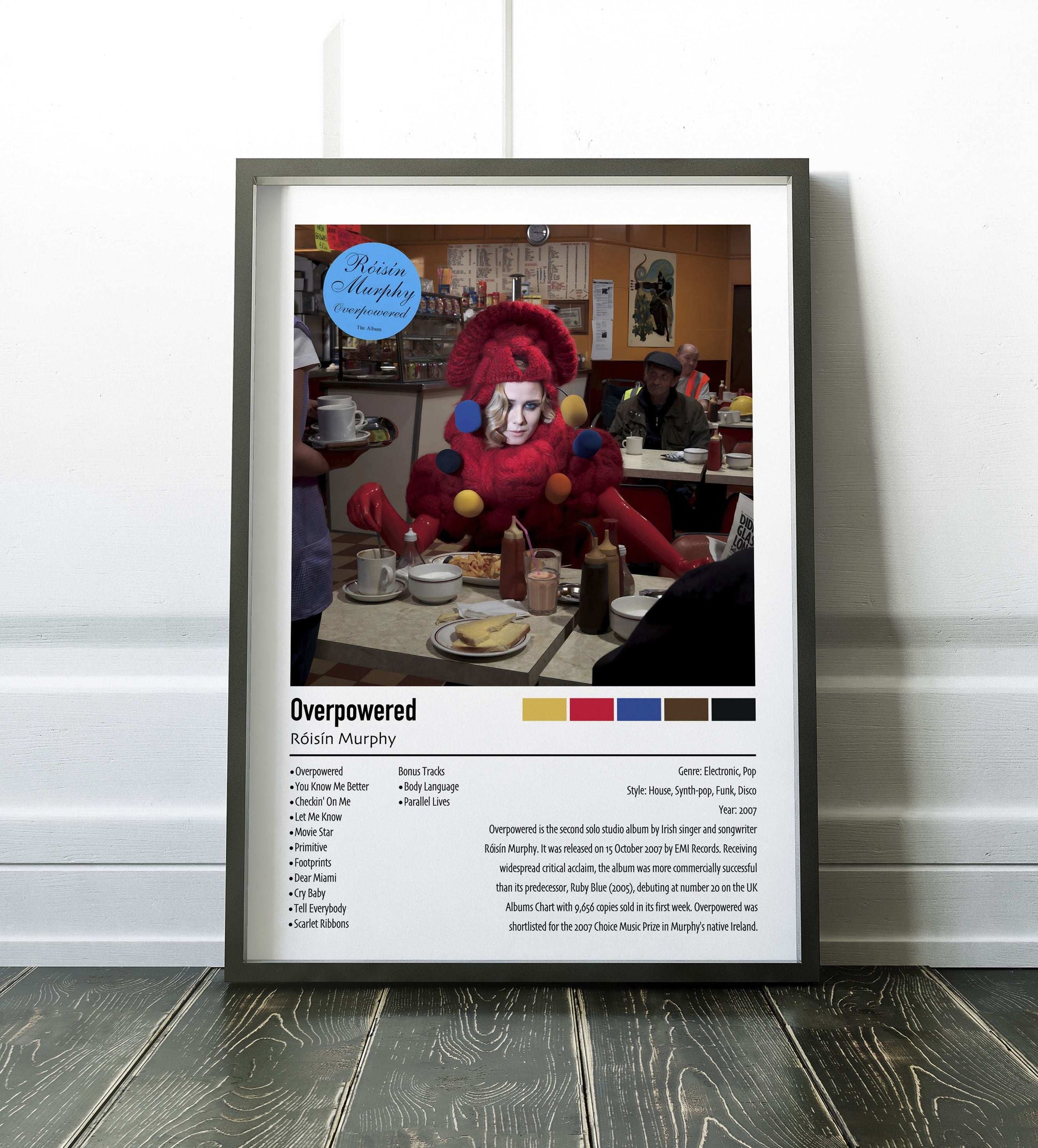 Róisín Murphy | Overpowered | Custom Album Cover Poster Print