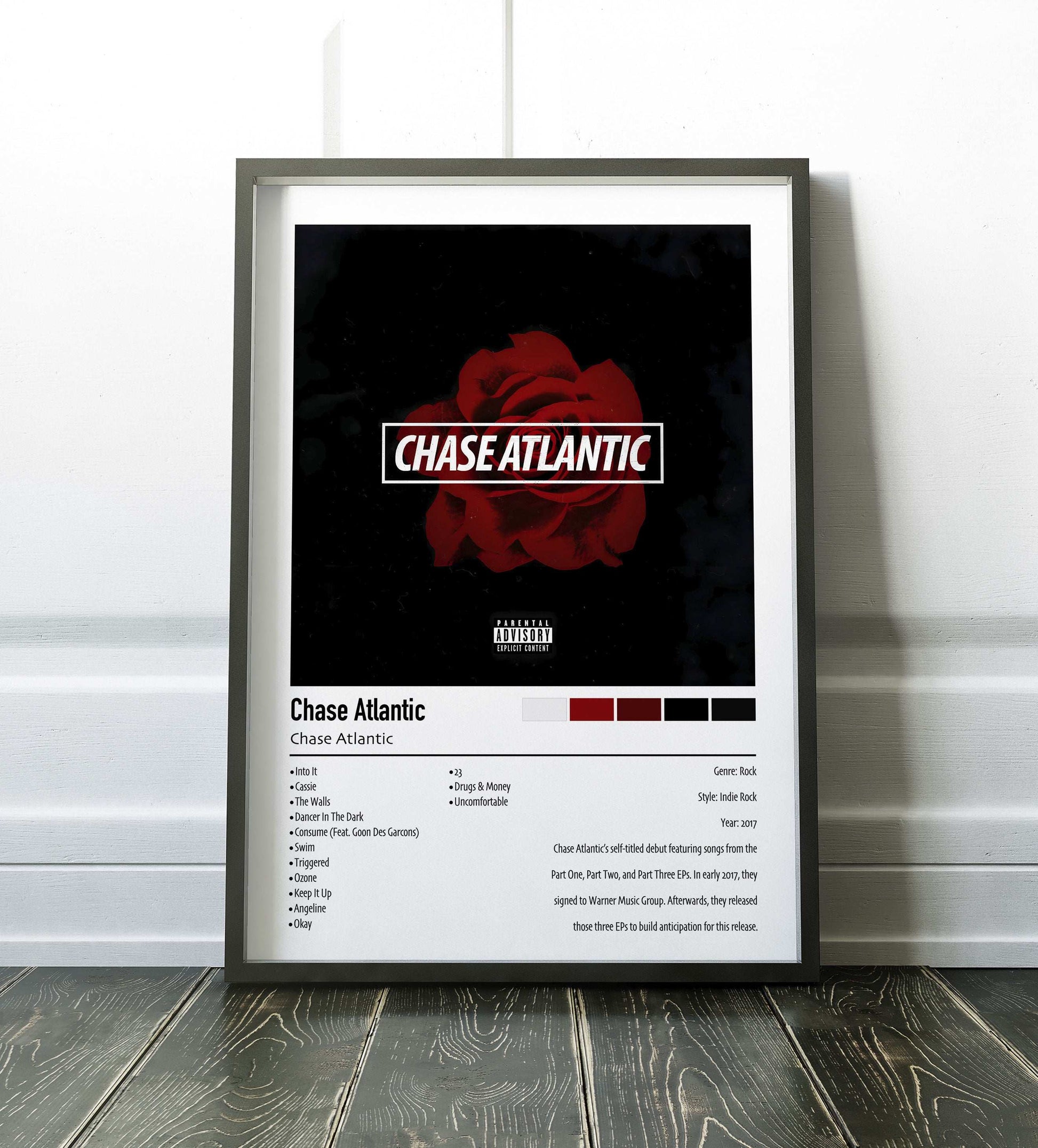 Chase Atlantic | Chase Atlantic | Custom Album Cover Poster Print