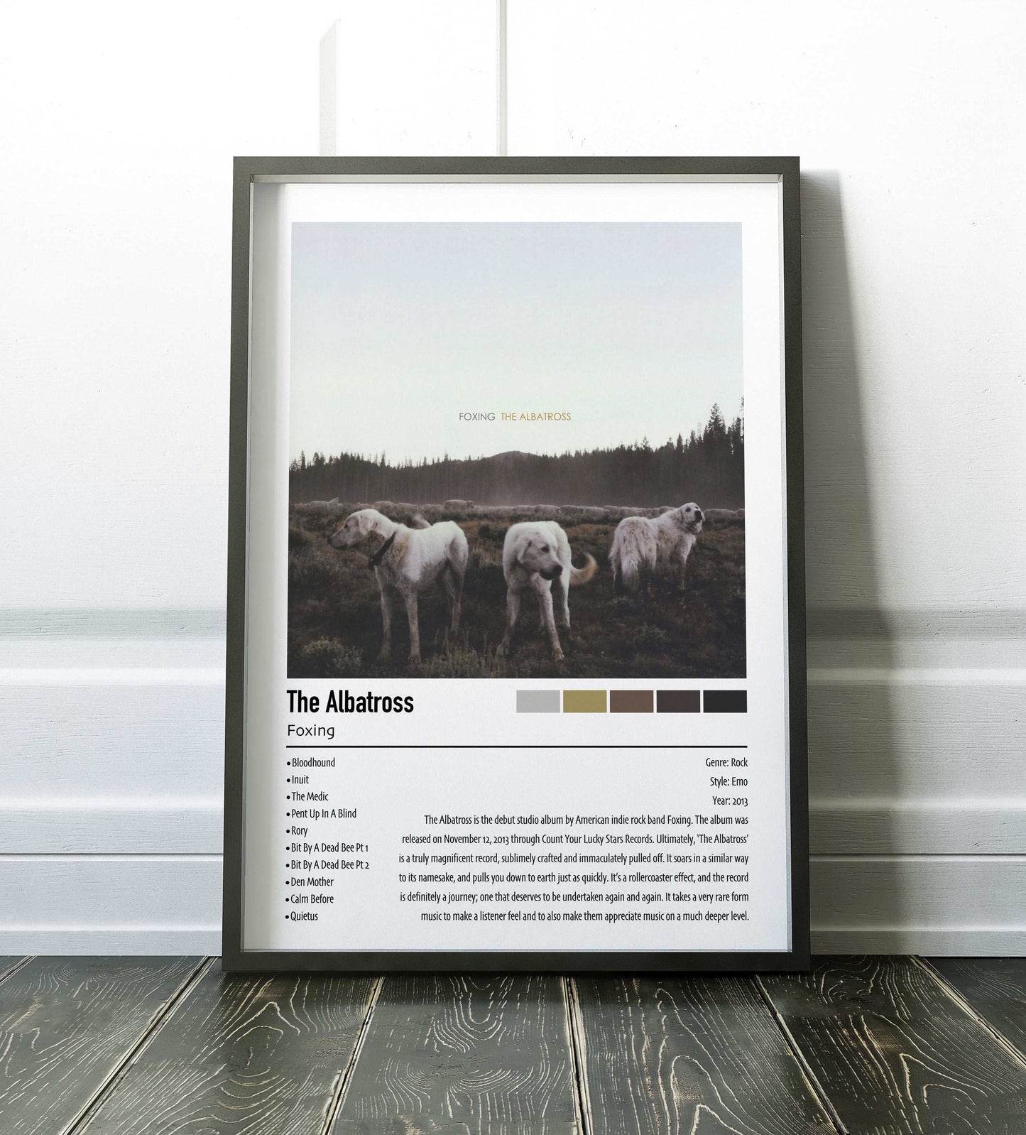 Foxing | The Albatross | Custom Album Cover Poster Print