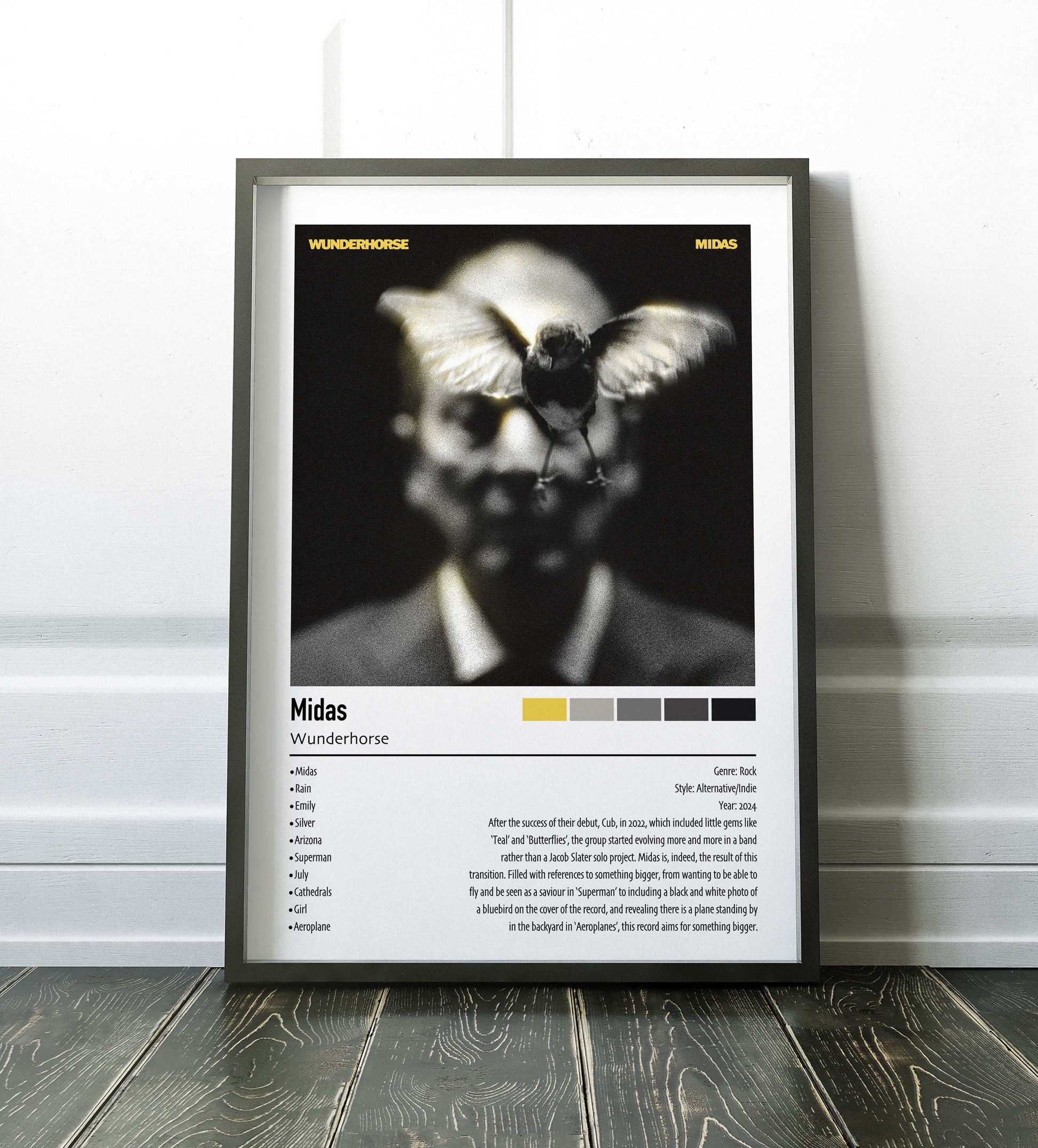 Wunderhorse | Midas | Custom Album Cover Poster Print