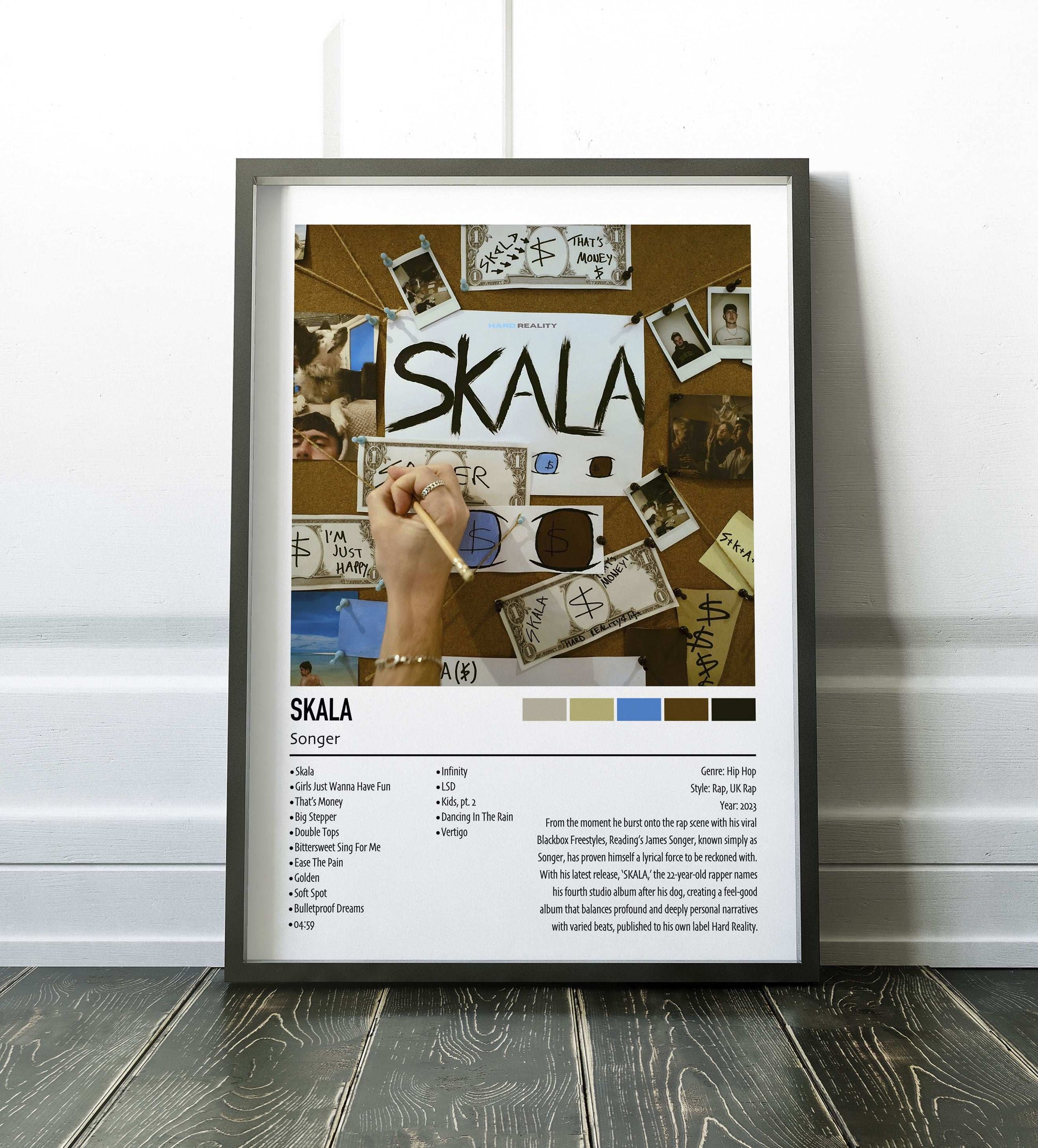 Songer | SKALA | Custom Album Cover Poster Print