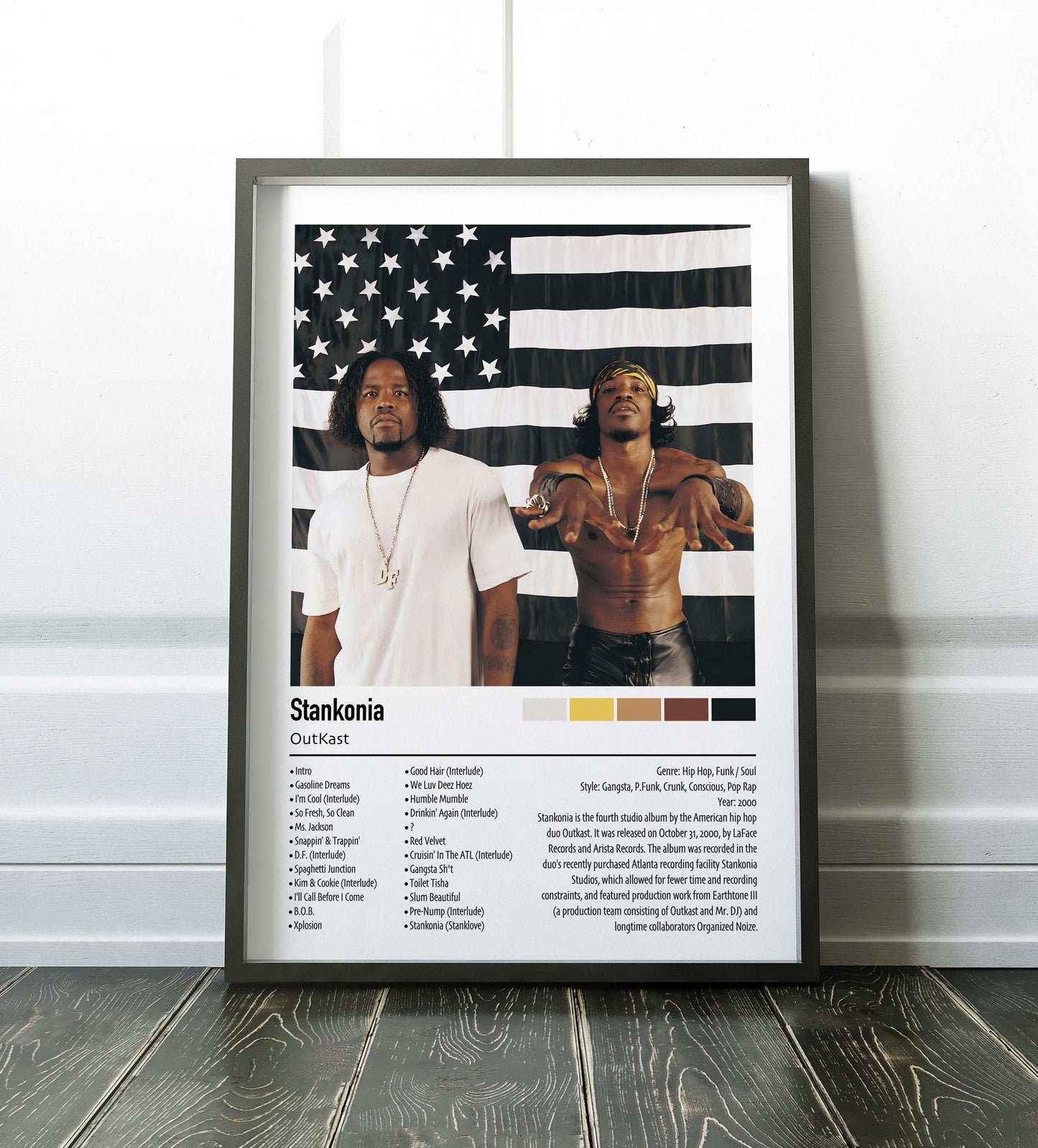 Outkast | Stankonia | Custom Album Cover Poster Print