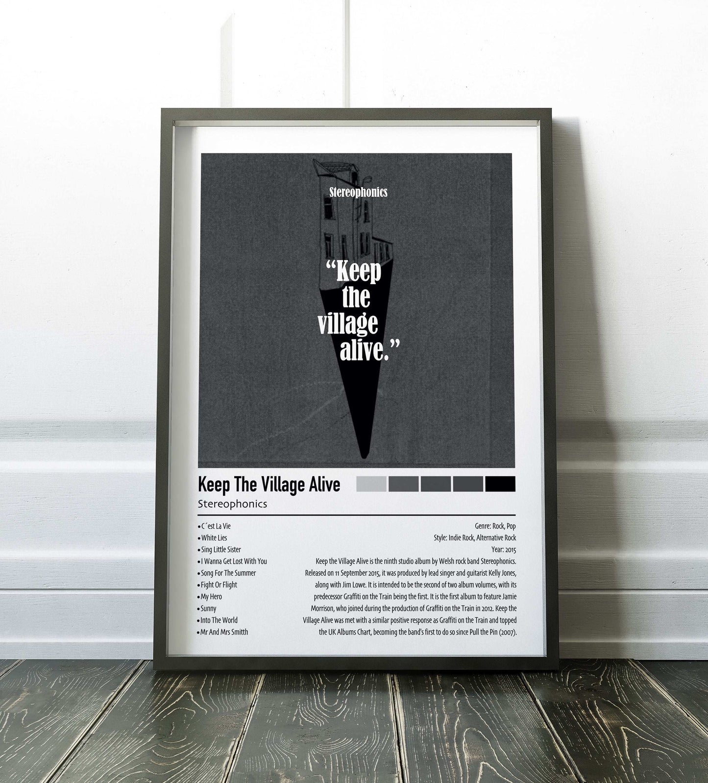 Stereophonics | Keep The Village Alive | Custom Album Cover Poster Print