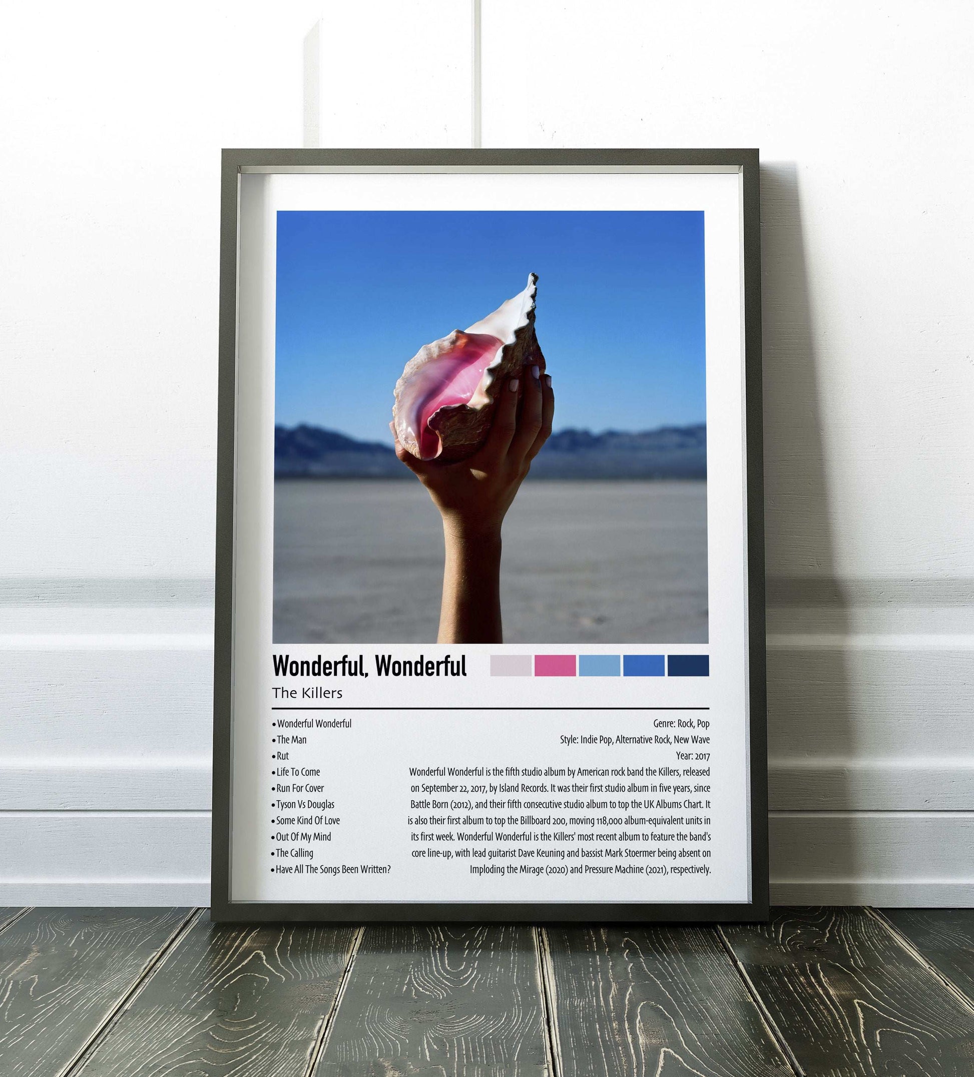 The Killers | Wonderful, Wonderful | Custom Album Cover Poster Print