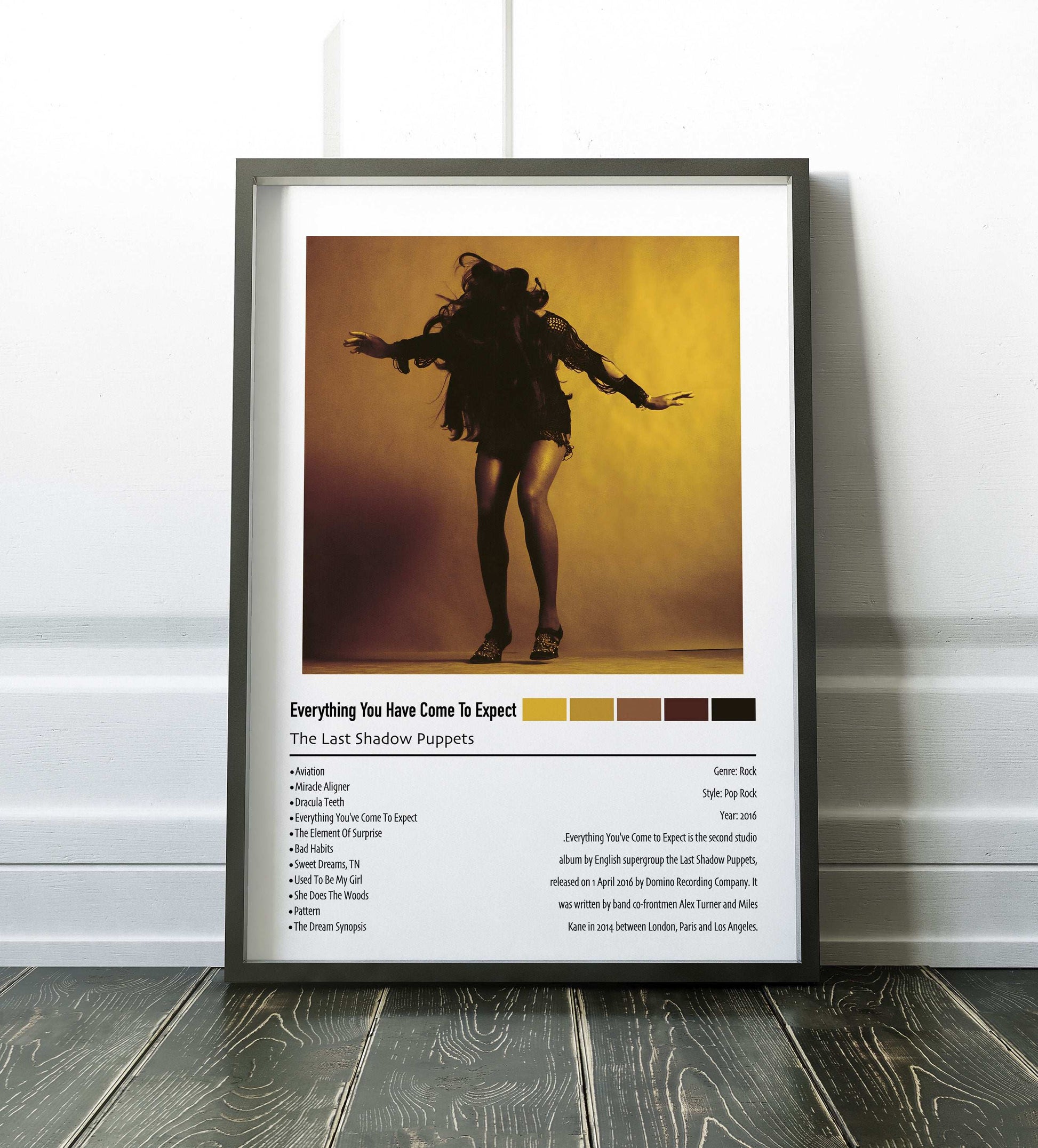The Last Shadow Puppets | Everything You Have Come To Expect | Custom Album Cover Poster Print
