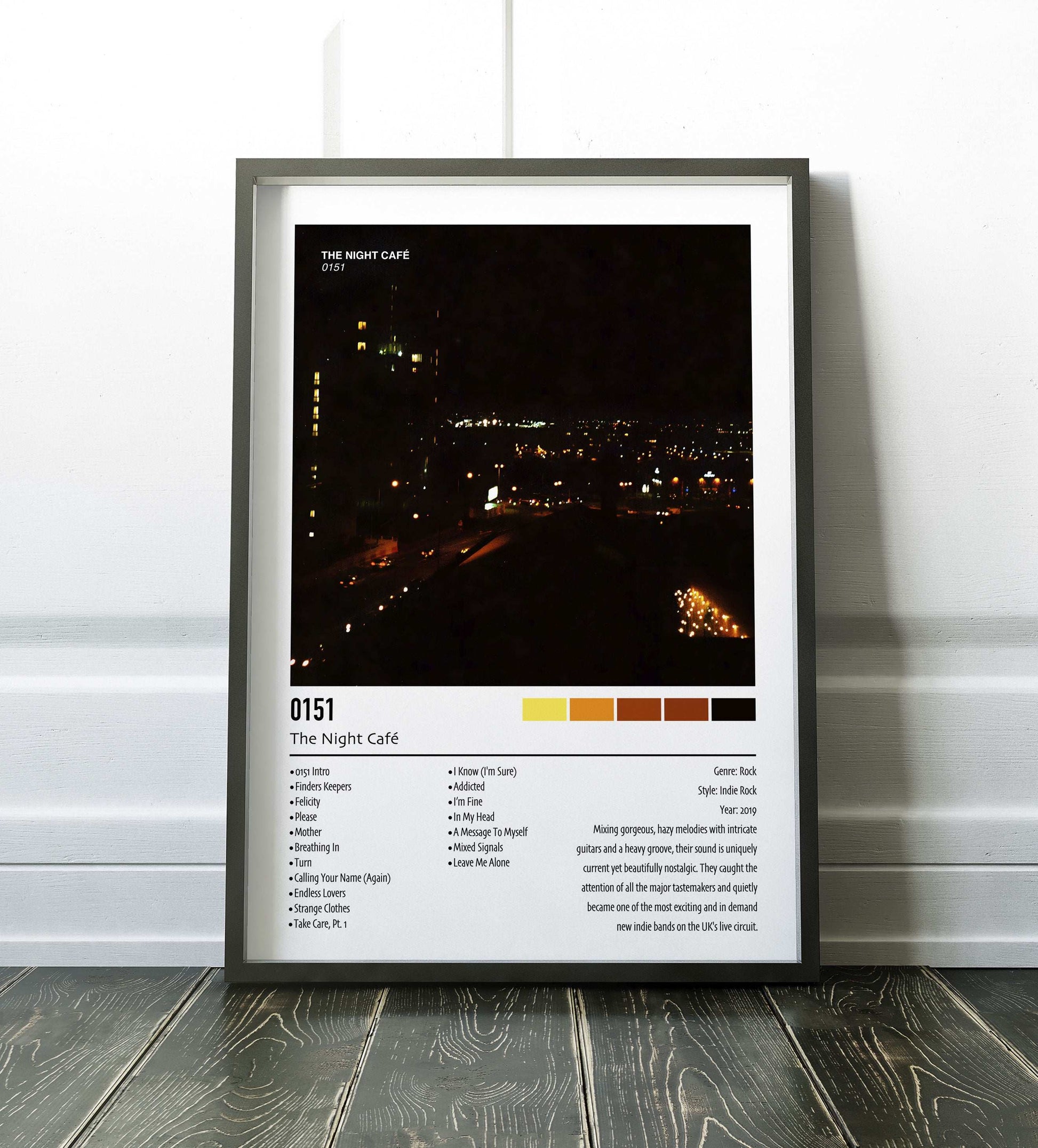The Night Café | 0151 | Custom Album Cover Poster Print
