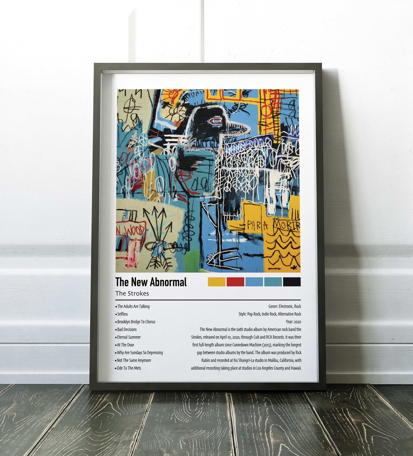 The Strokes | The New Abnormal | Custom Album Cover Poster Print