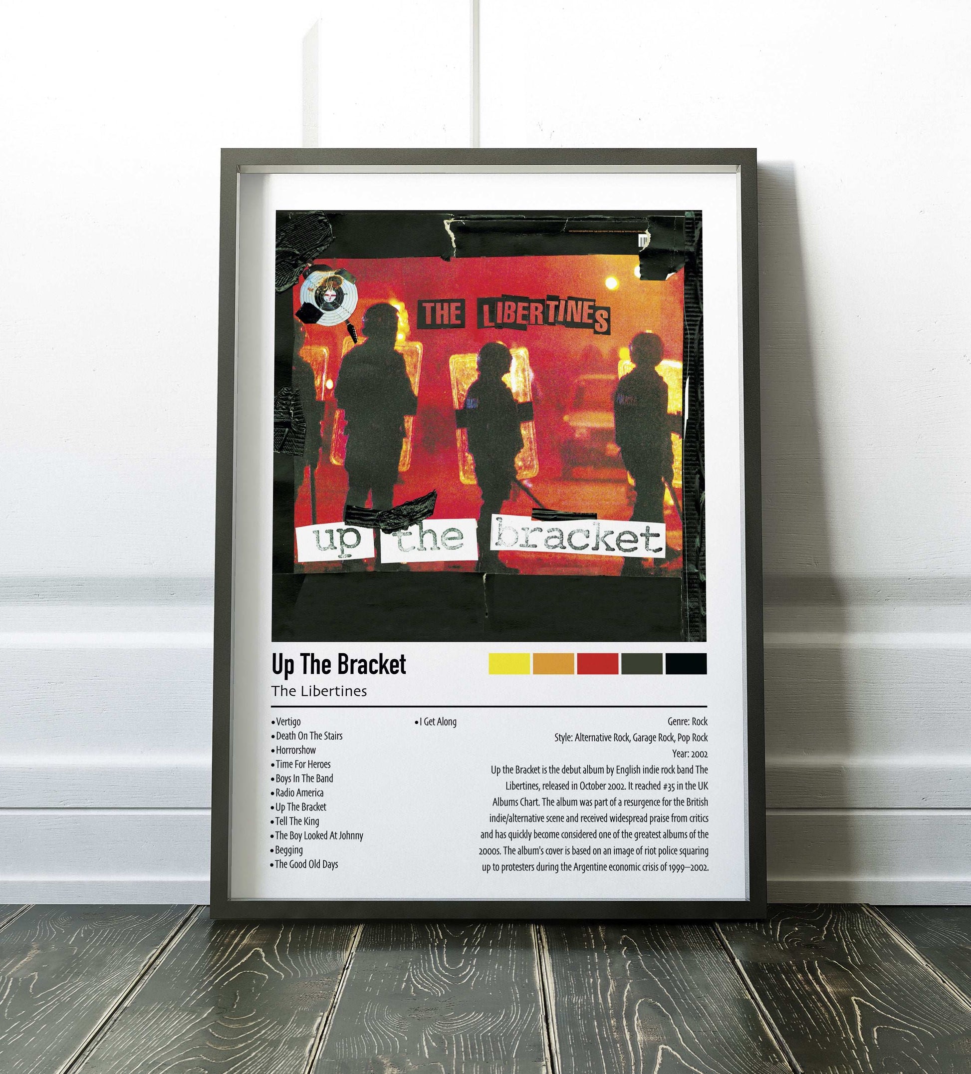 The Libertines | Up The Bracket | Custom Album Cover Poster Print