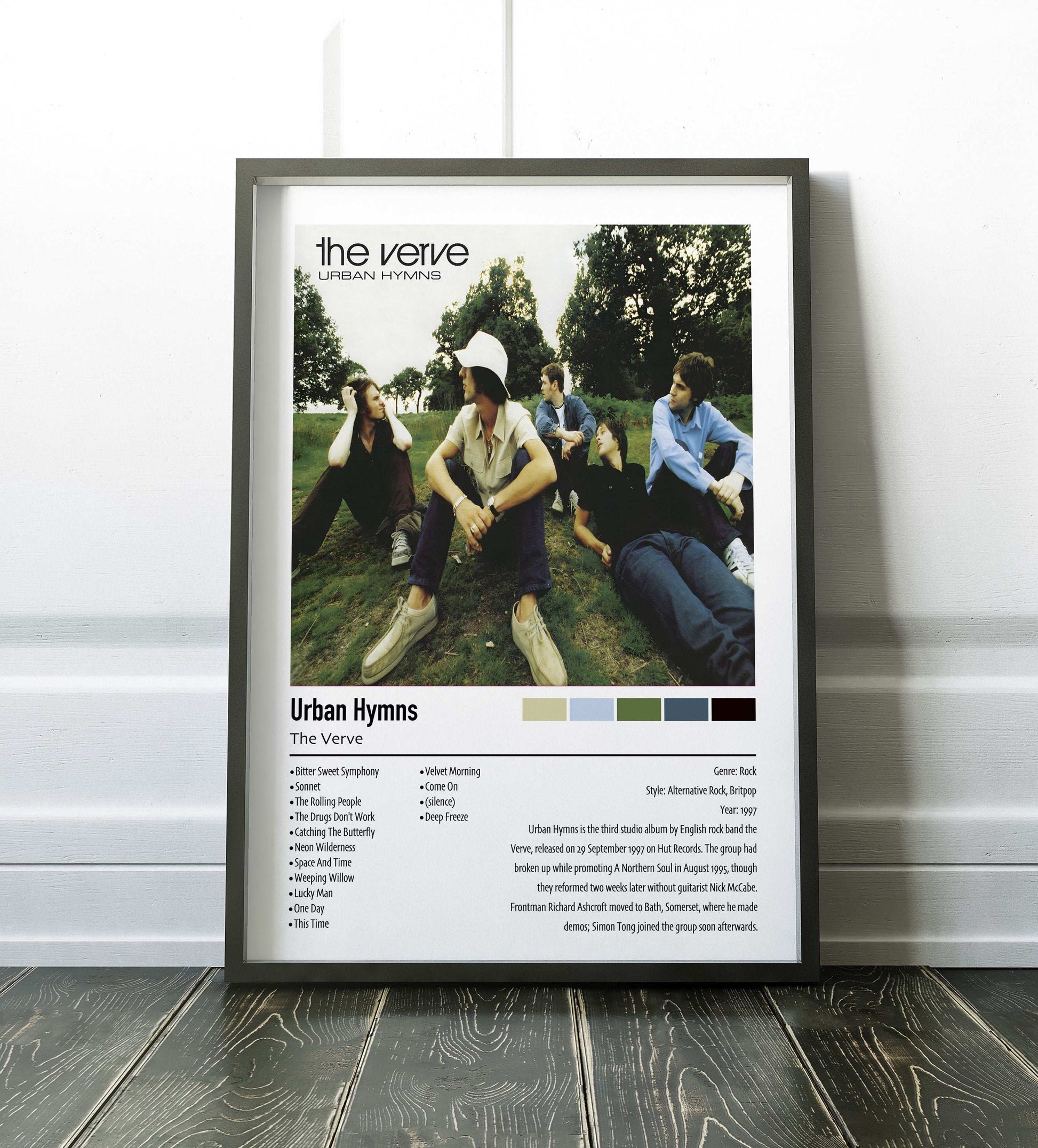 The Verve | Urban Hymns | Custom Album Cover Poster Print