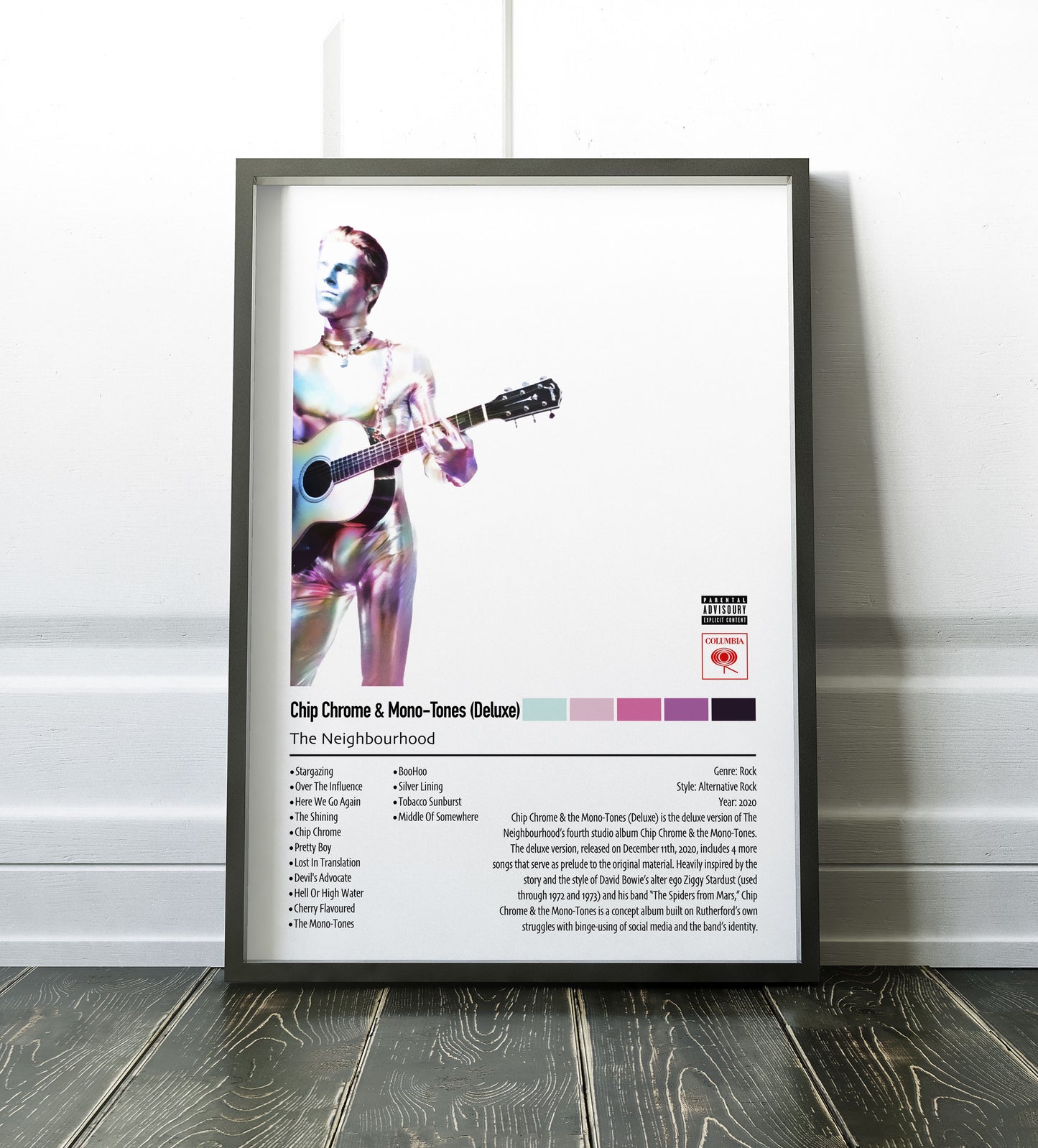 The Neighbourhood | Chip Chrome & Mono-Tones (Deluxe) | Custom Album Cover Poster Print