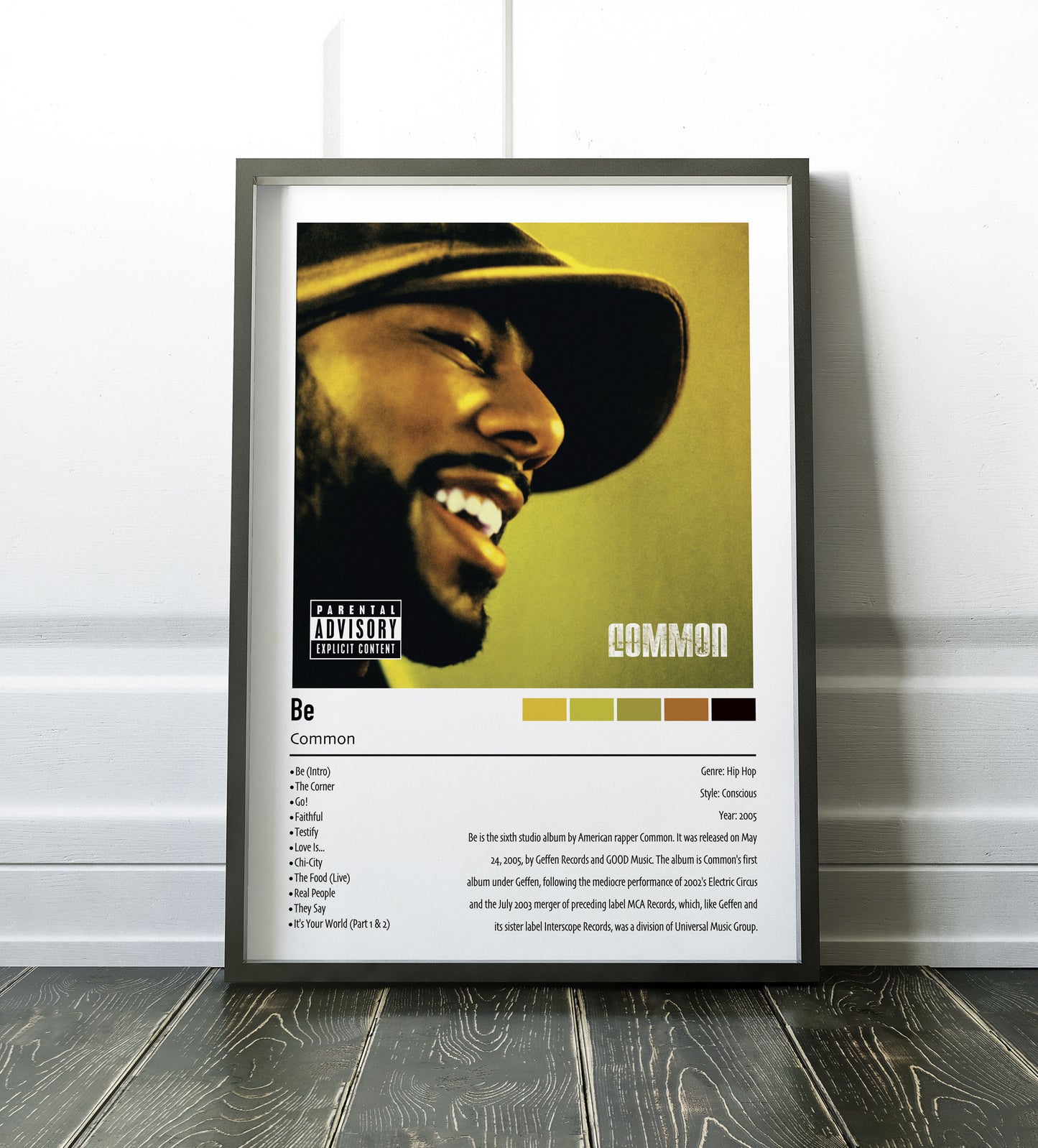 Common | Be | Custom Album Cover Poster Print