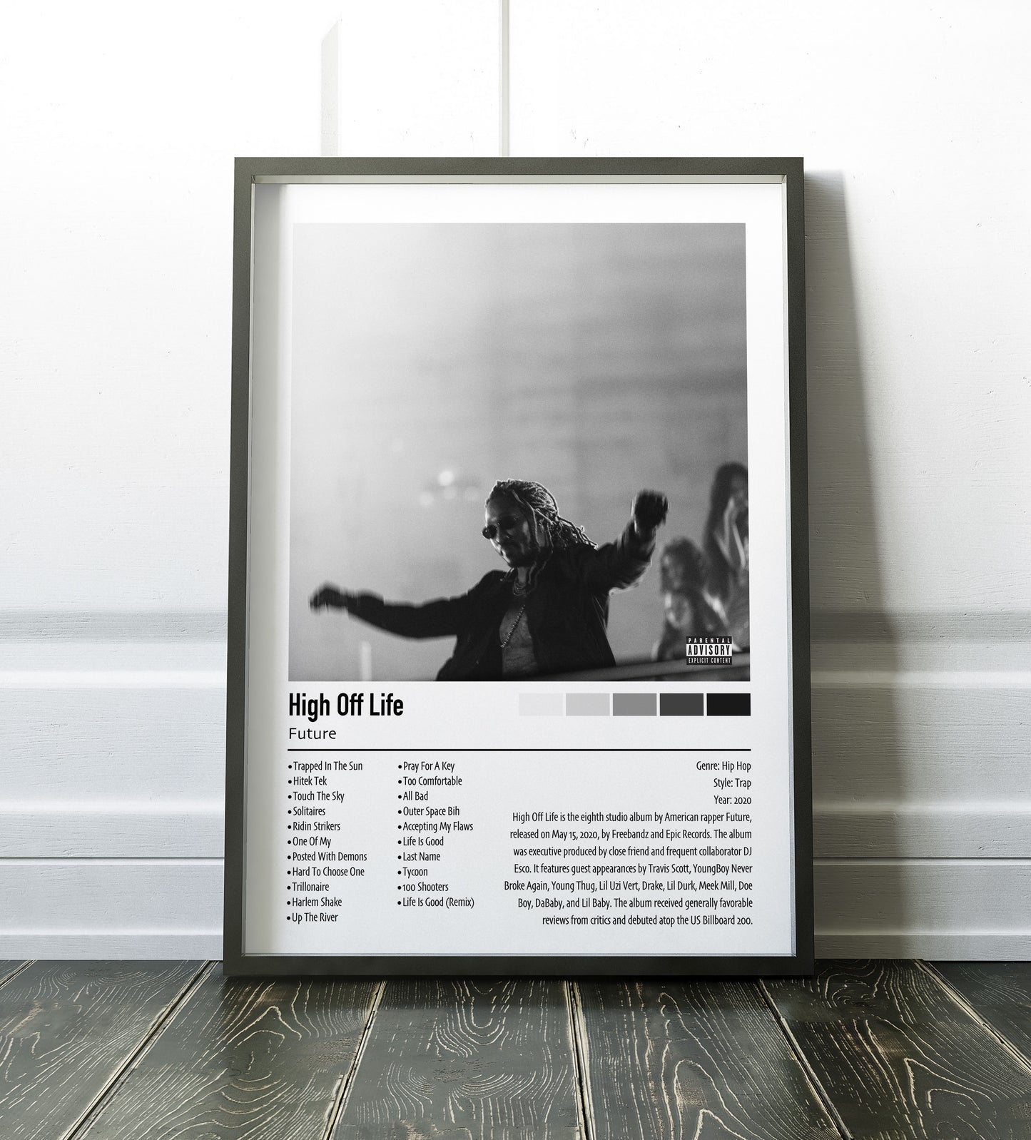Future | High Off Life | Custom Album Cover Poster Print