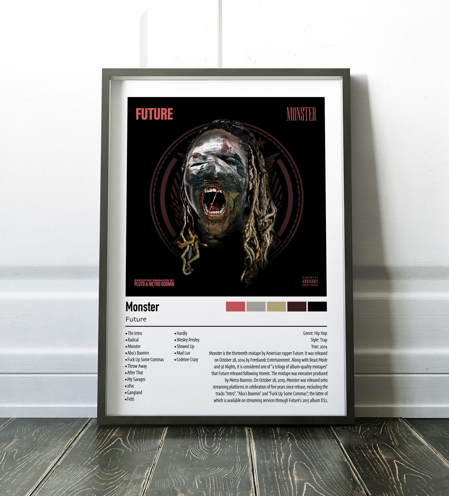 Future | Monster | Custom Album Cover Poster Print