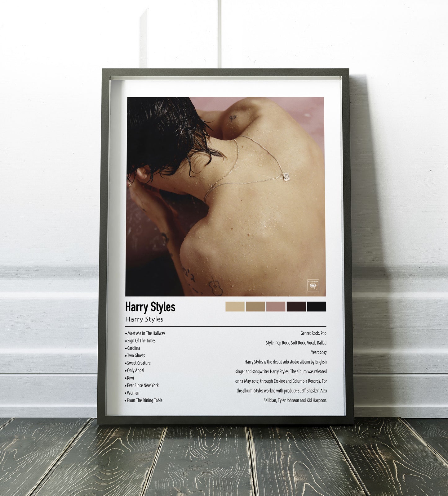 Harry Styles | Harry Styles | Custom Album Cover Poster Print
