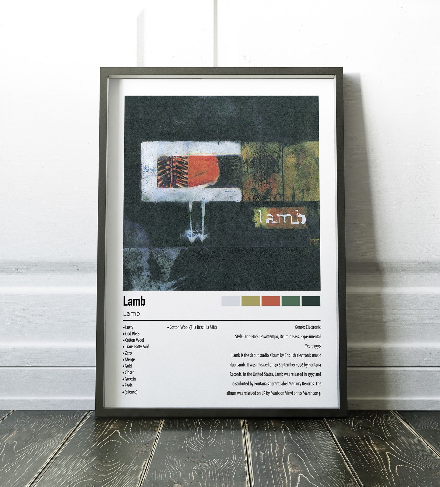 Lamb | Lamb | Custom Album Cover Poster Print