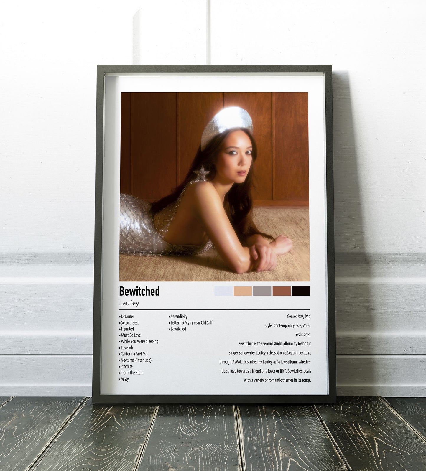 Laufey | Bewitched | Custom Album Cover Poster Print