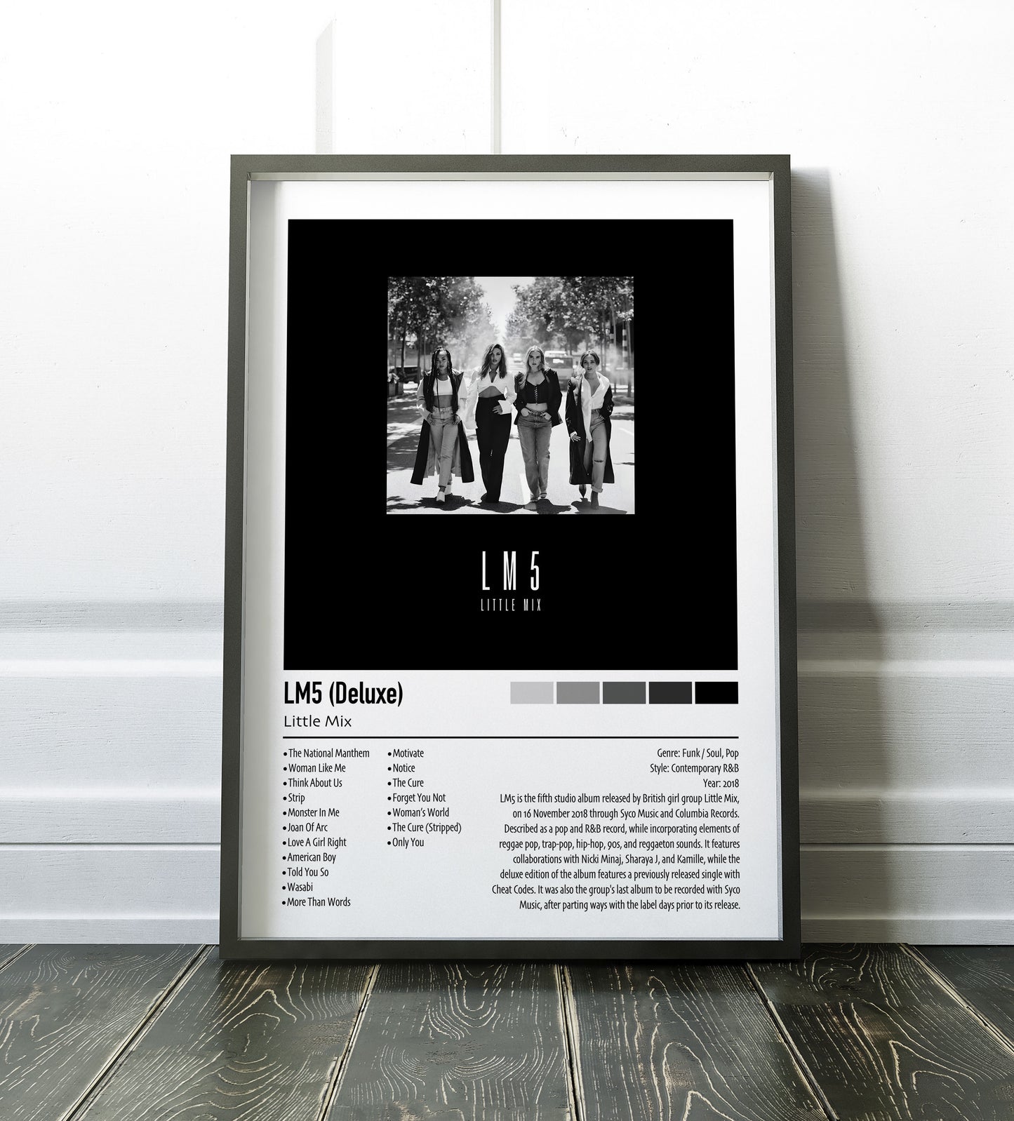 Little Mix | LM5 (Deluxe) | Custom Album Cover Poster Print
