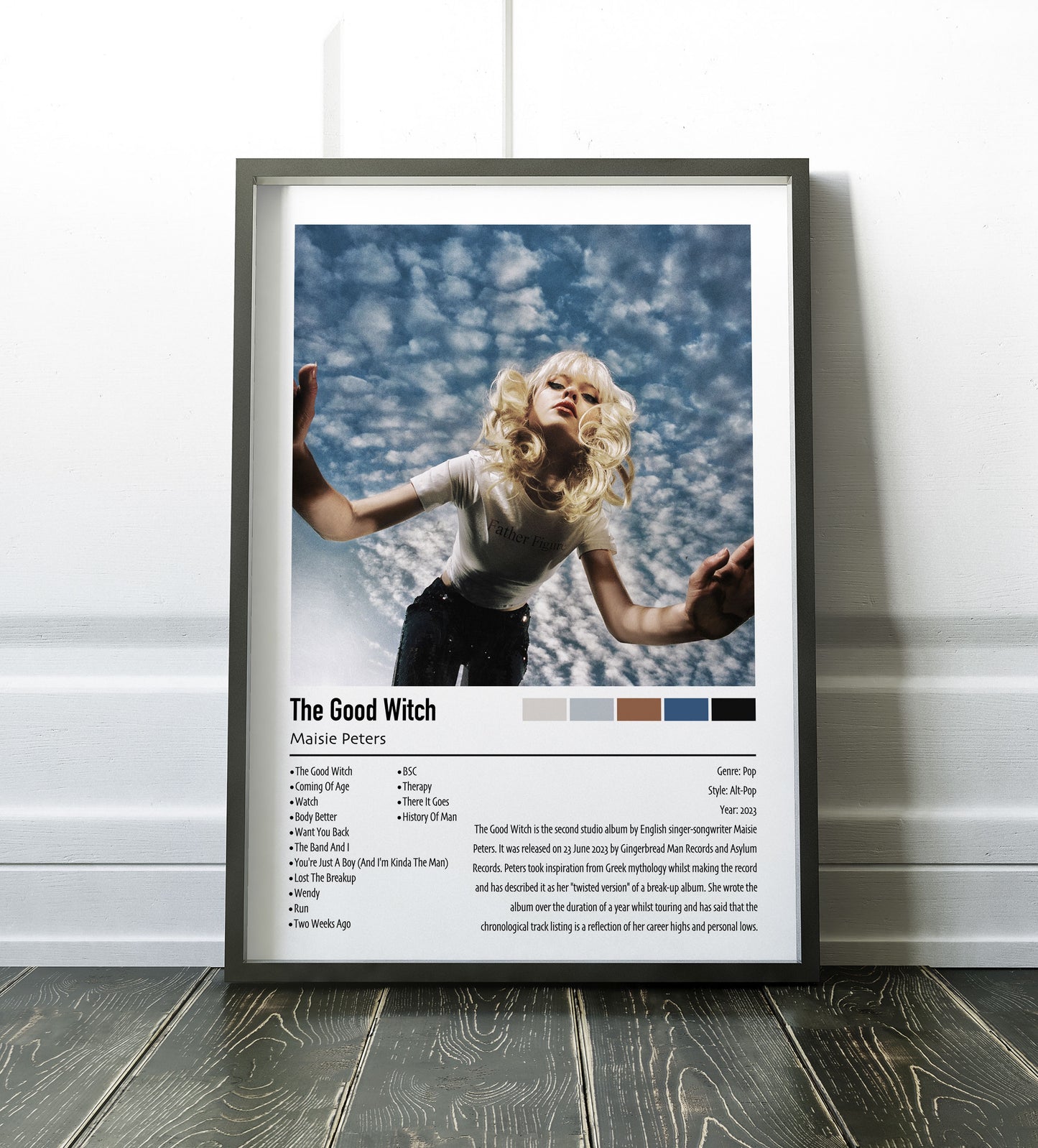 Maisie Peters | The Good Witch | Custom Album Cover Poster Print