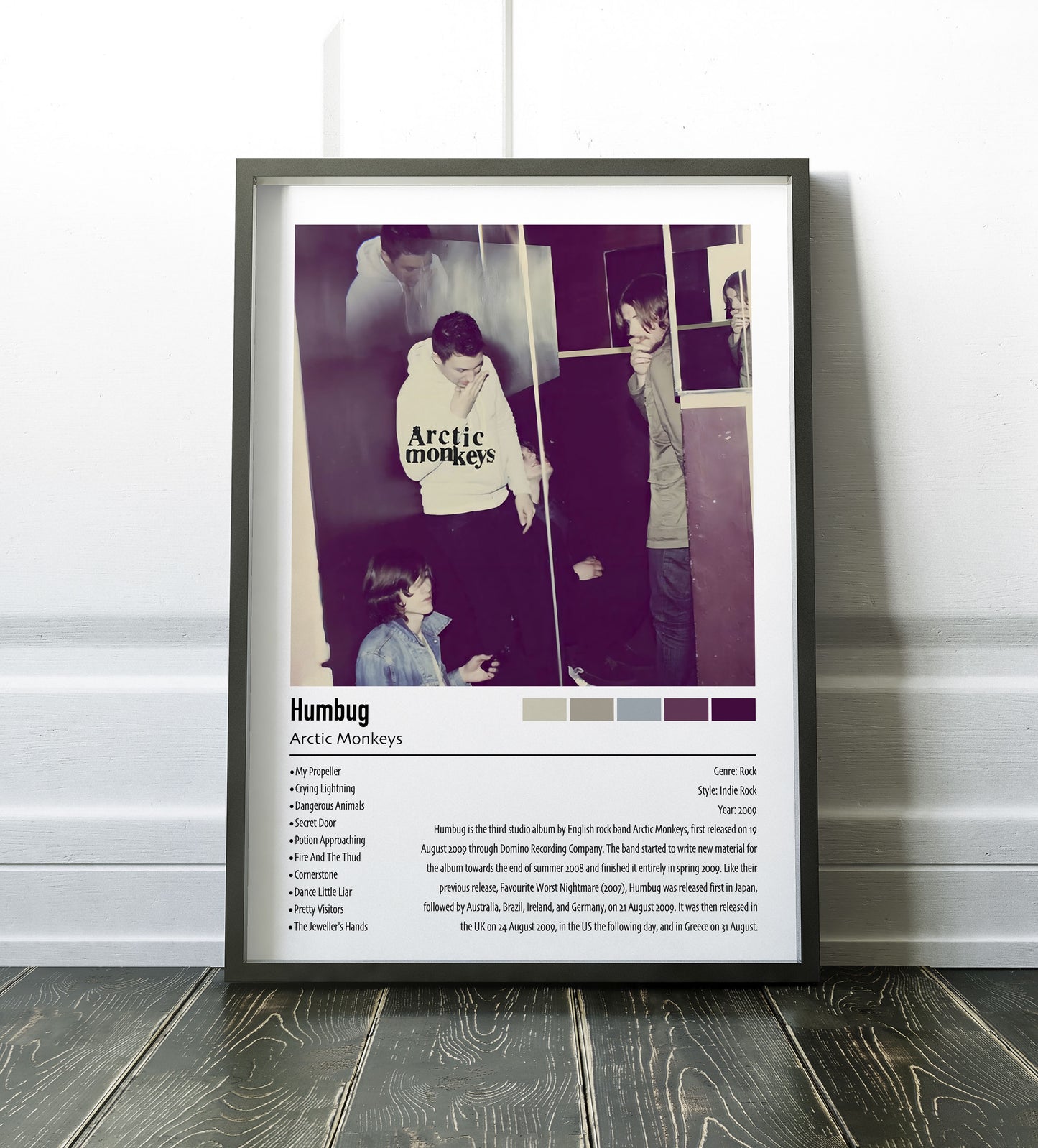 Arctic Monkeys | Humbug | Custom Album Cover Poster Print