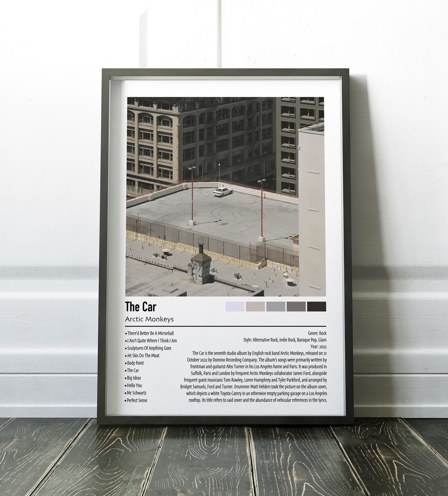 Arctic Monkeys | The Car | Custom Album Cover Poster Print