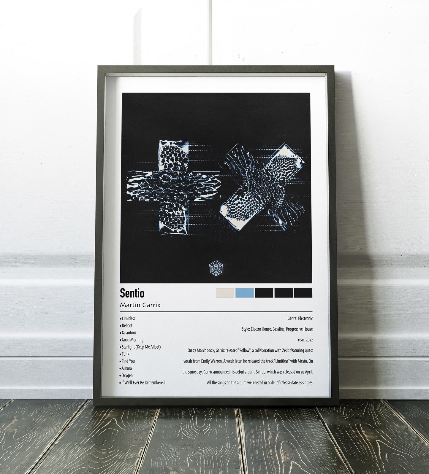 Martin Garrix | Sentio | Custom Album Cover Poster Print