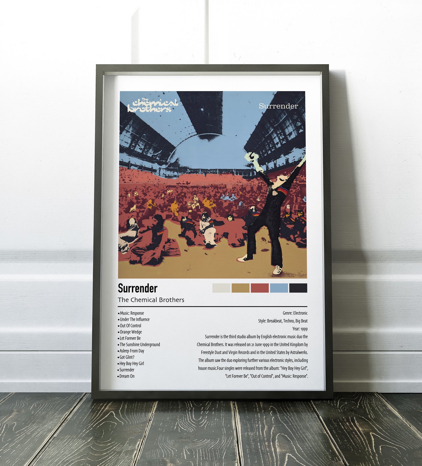 The Chemical Brothers | Surrender | Custom Album Cover Poster Print