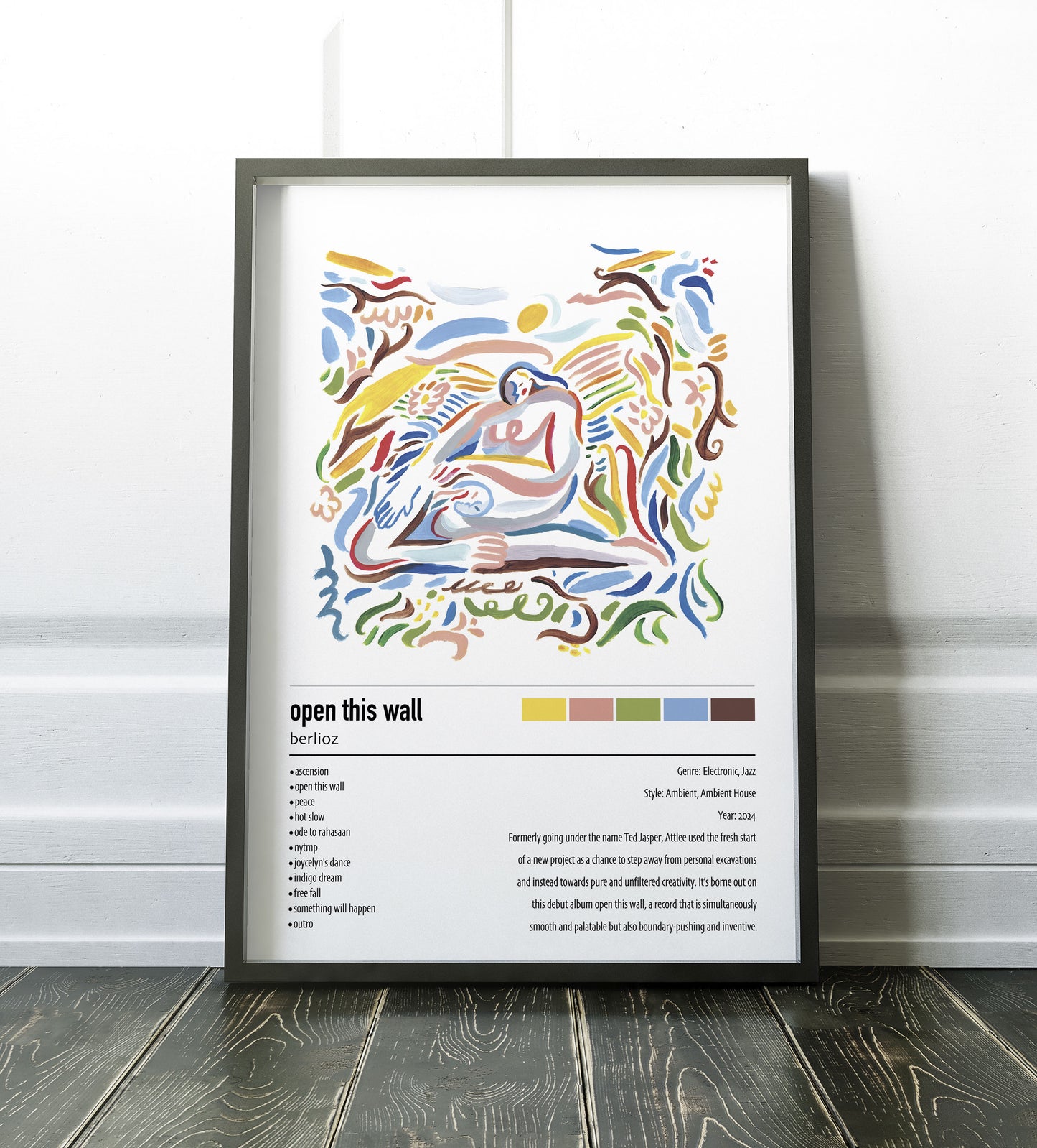 Berlioz | Open This Wall | Custom Album Cover Poster Print