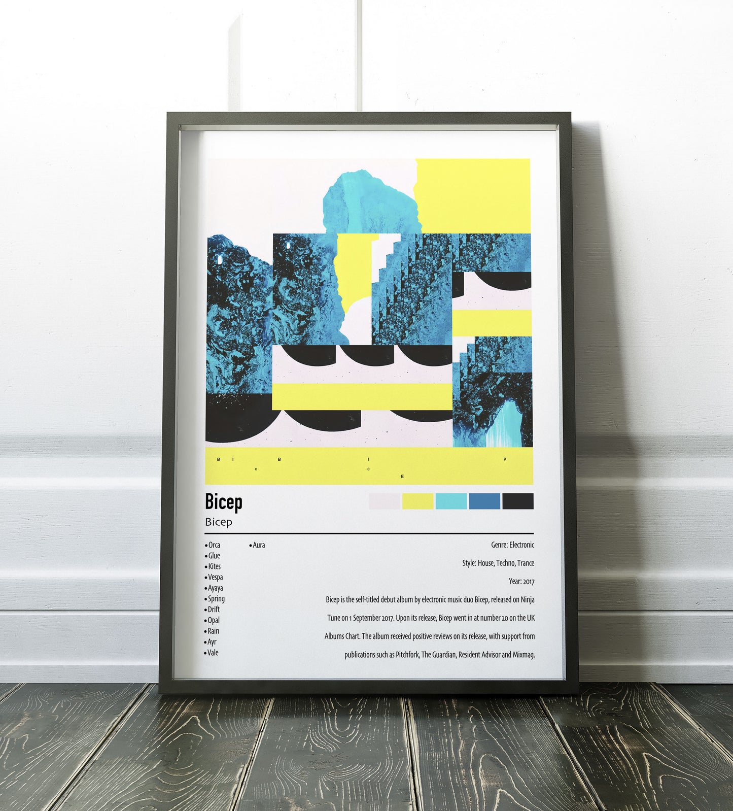 Bicep | Bicep | Custom Album Cover Poster Print