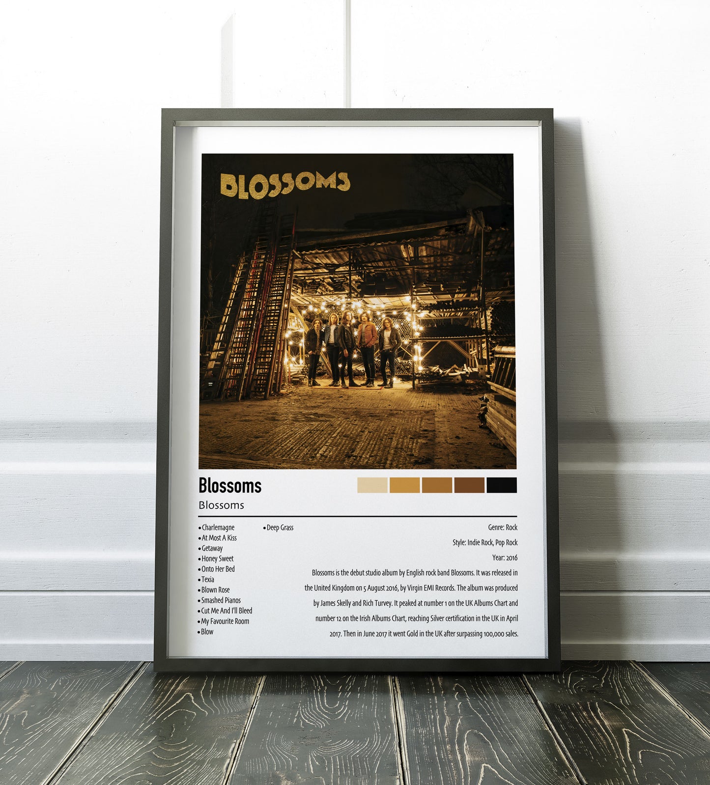 Blossoms | Blossoms | Custom Album Cover Poster Print