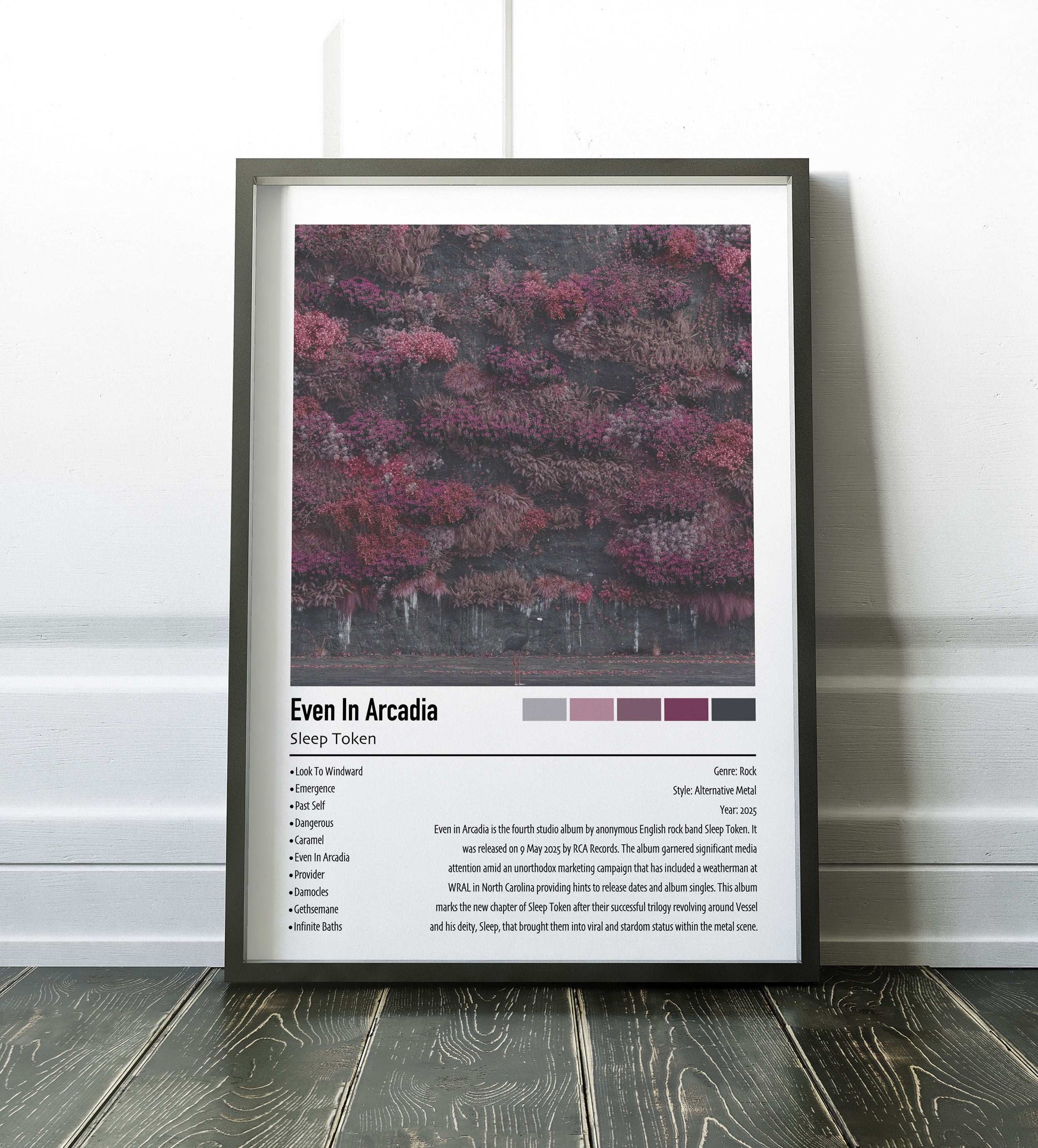 Sleep Token | Even In Arcadia | Custom Album Cover Poster Print