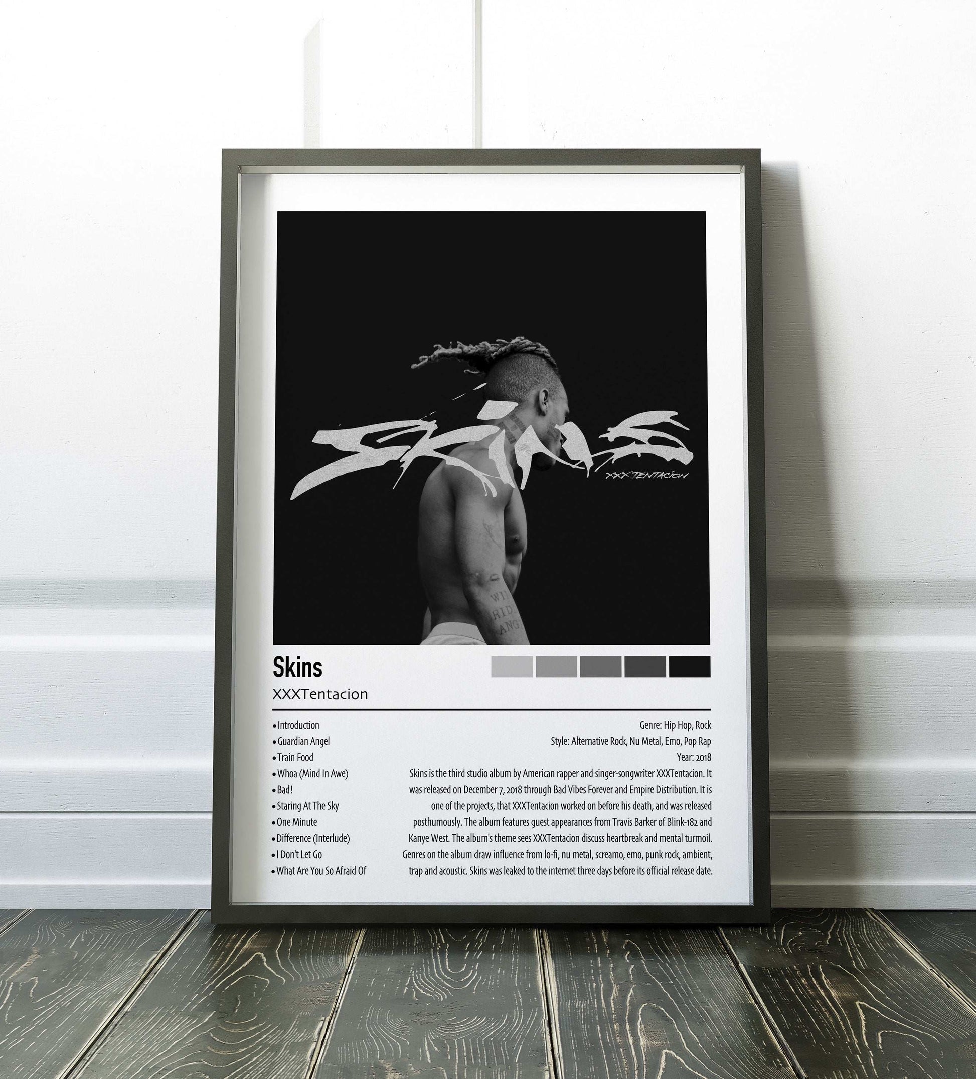 XXXTentacion | Skins | Custom Album Cover Poster Print
