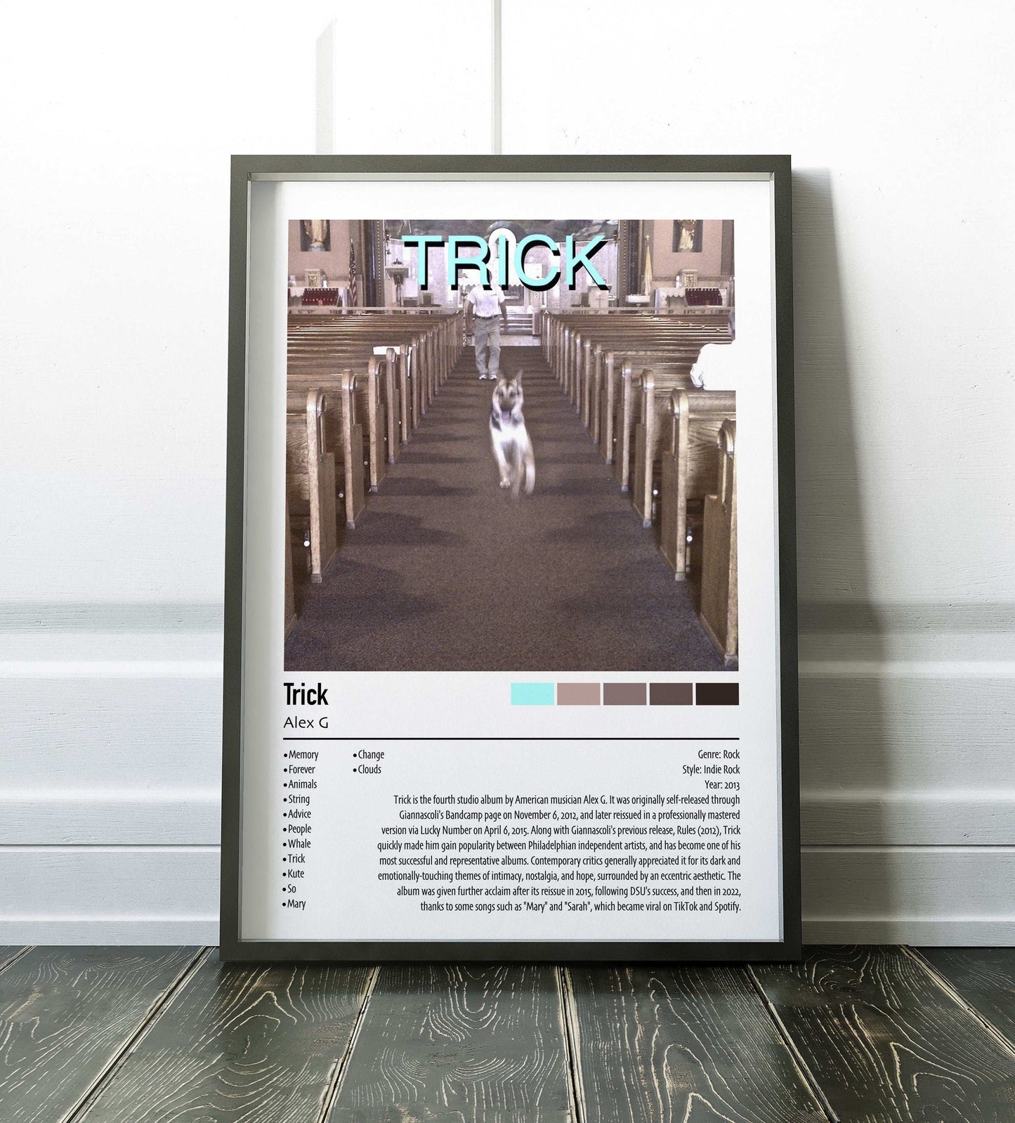 Alex G | Trick | Custom Album Cover Poster Print