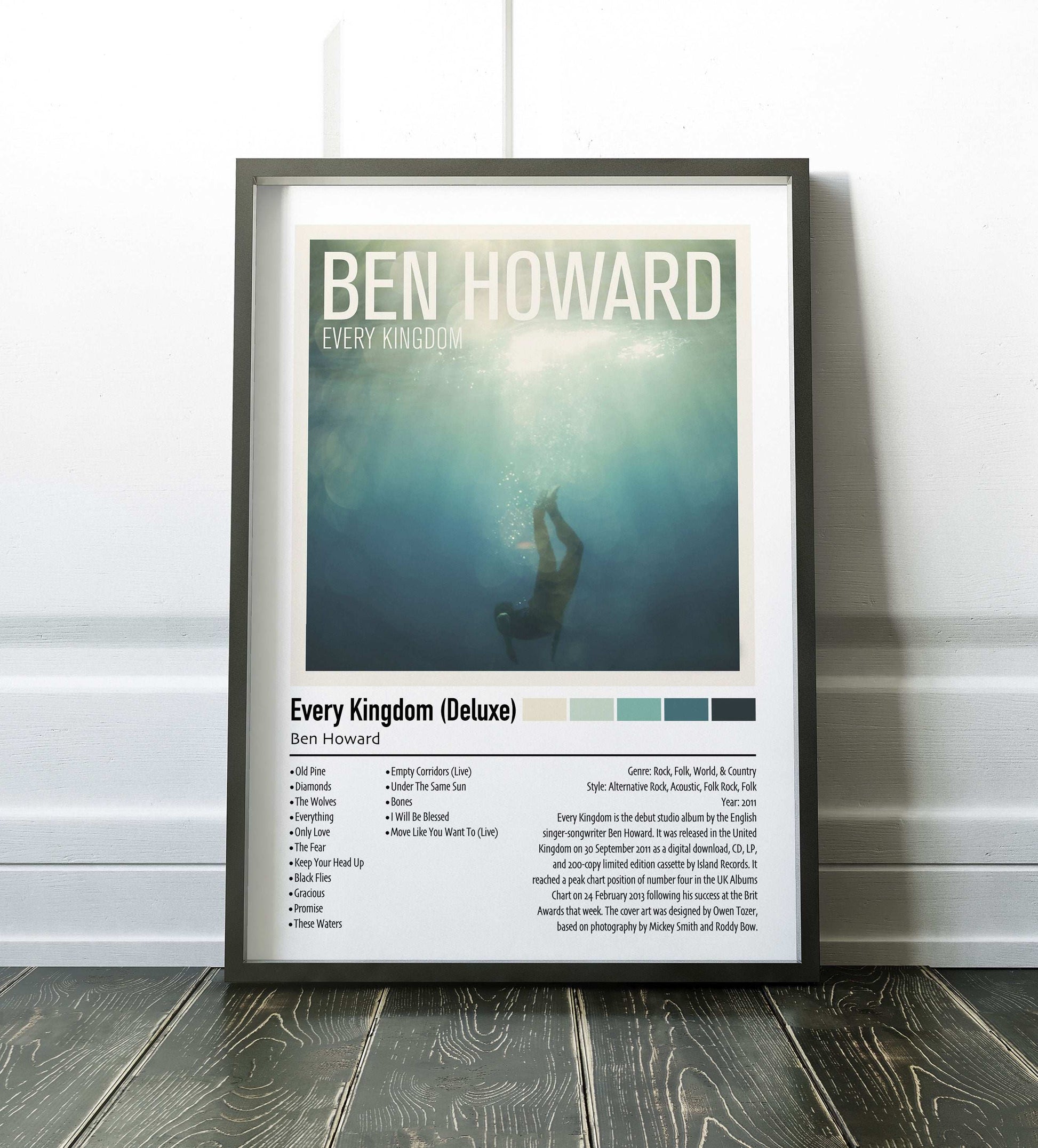 Ben Howard | Every Kingdom (Deluxe) | Custom Album Cover Poster Print