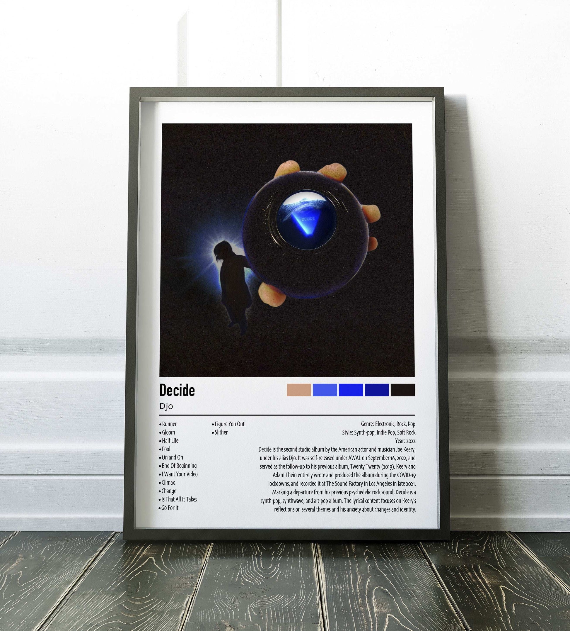 Djo | Decide | Custom Album Cover Poster Print