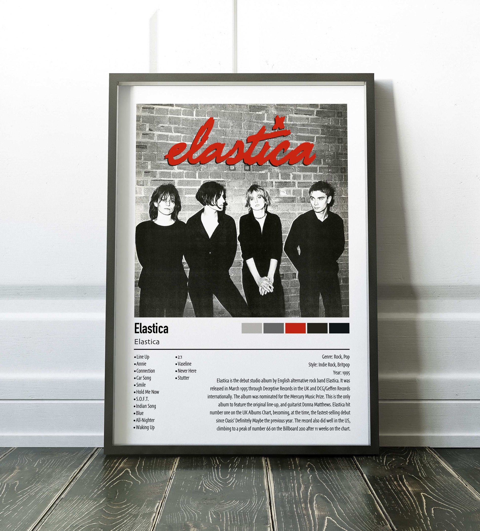 Elastica | Elastica | Custom Album Cover Poster Print