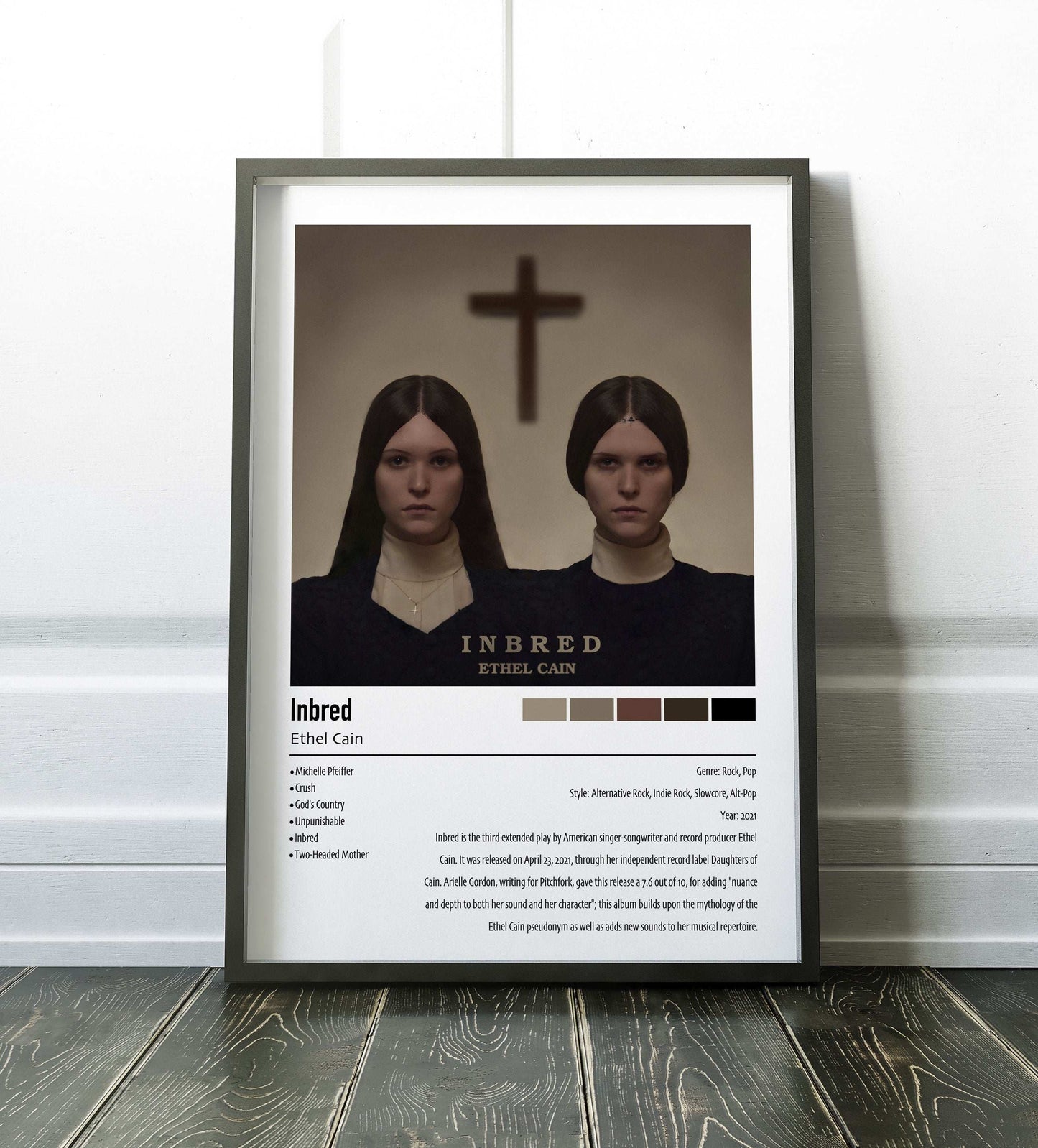 Ethel Cain | Inbred | Custom Album Cover Poster Print