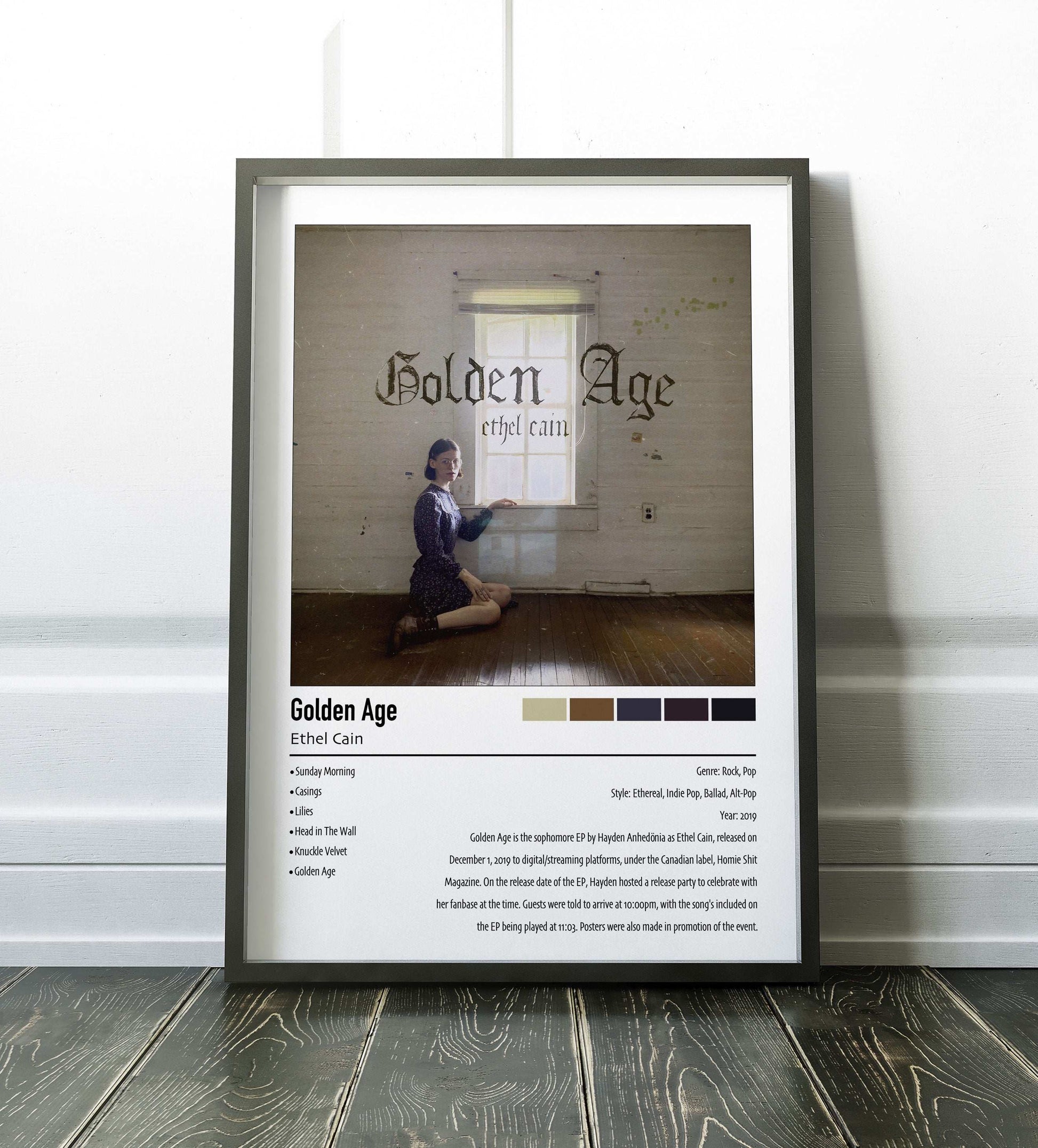 Ethel Cain | Golden Age | Custom Album Cover Poster Print