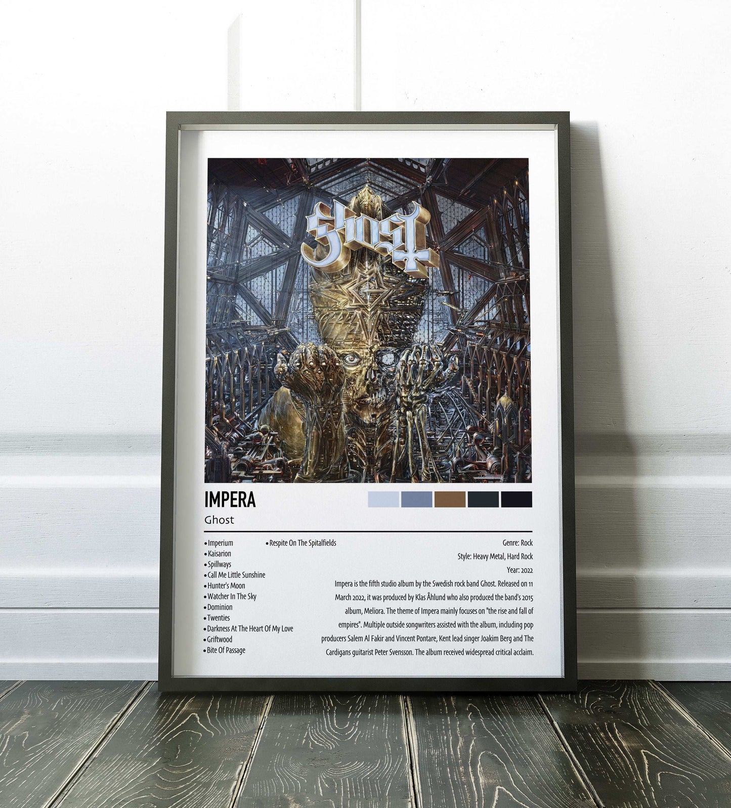 Ghost | IMPERA | Custom Album Cover Poster Print