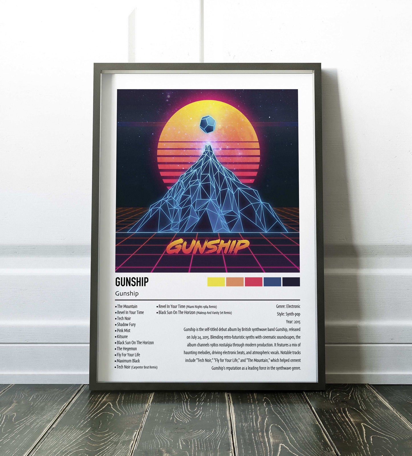 Gunship | Gunship | Custom Album Cover Poster Print
