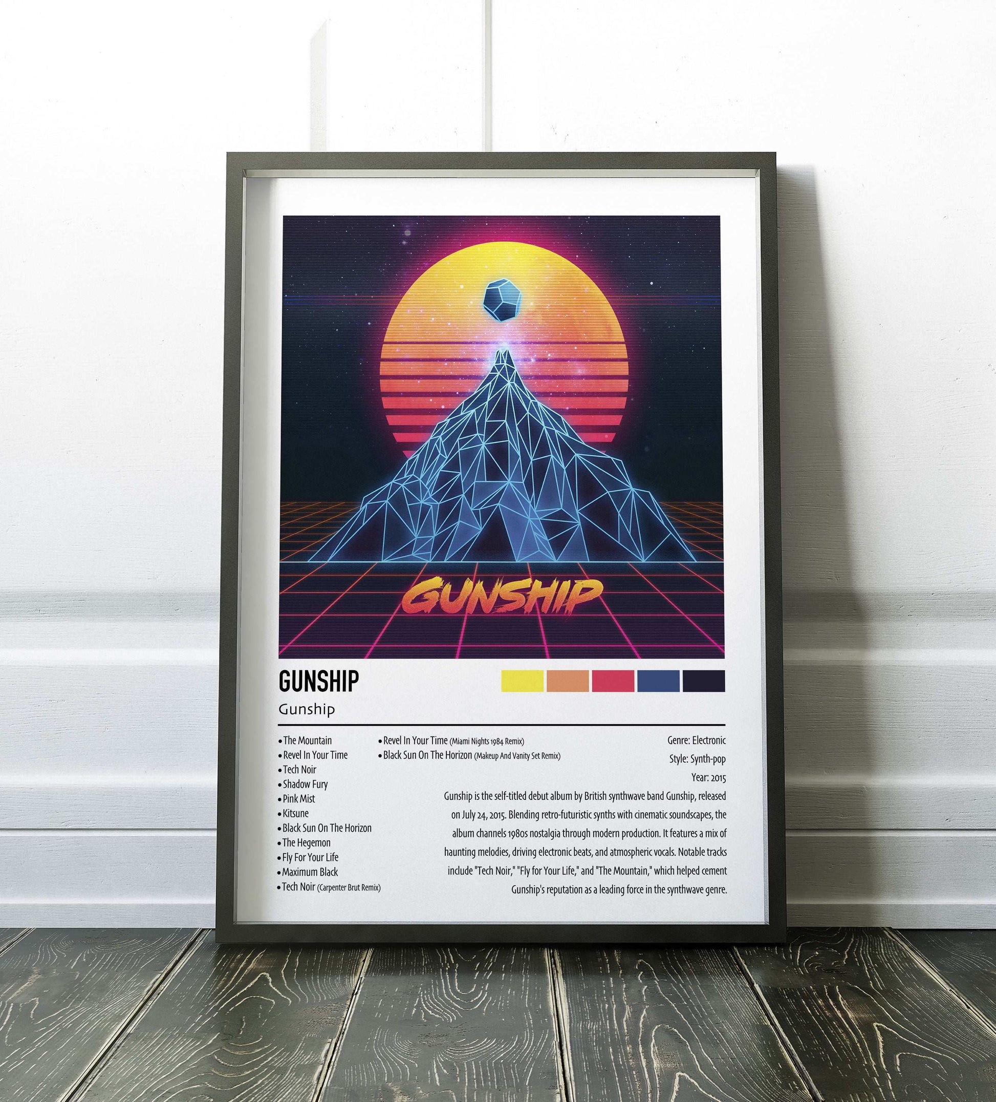 Gunship | Gunship | Custom Album Cover Poster Print