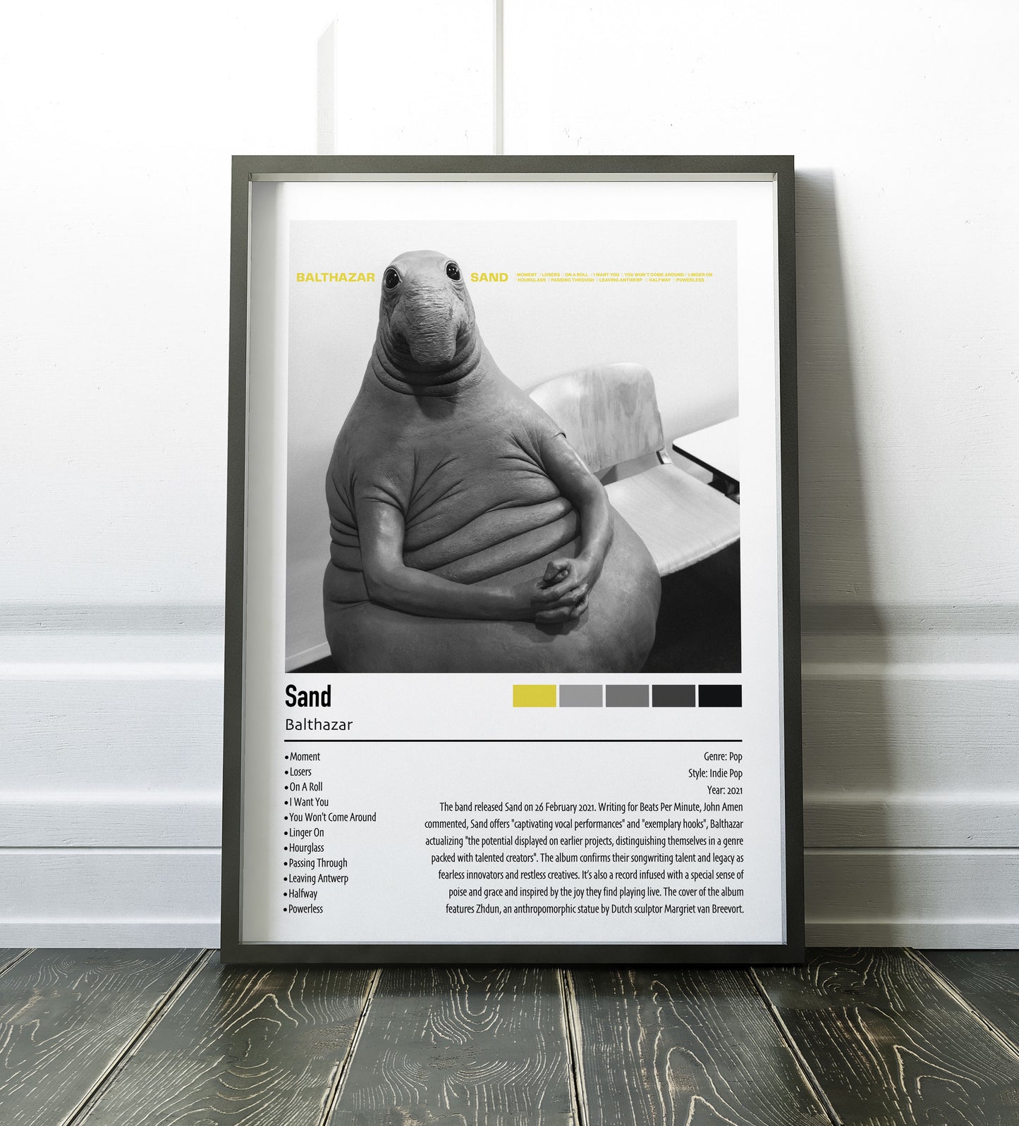 Balthazar | Sand | Custom Album Cover Poster Print