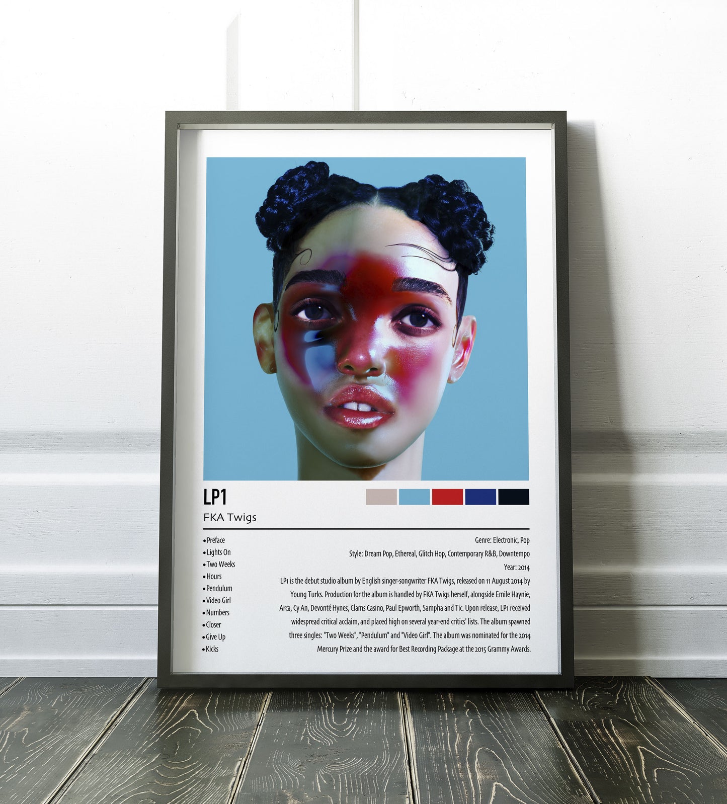 FKA Twigs | LP1 | Custom Album Cover Poster Print