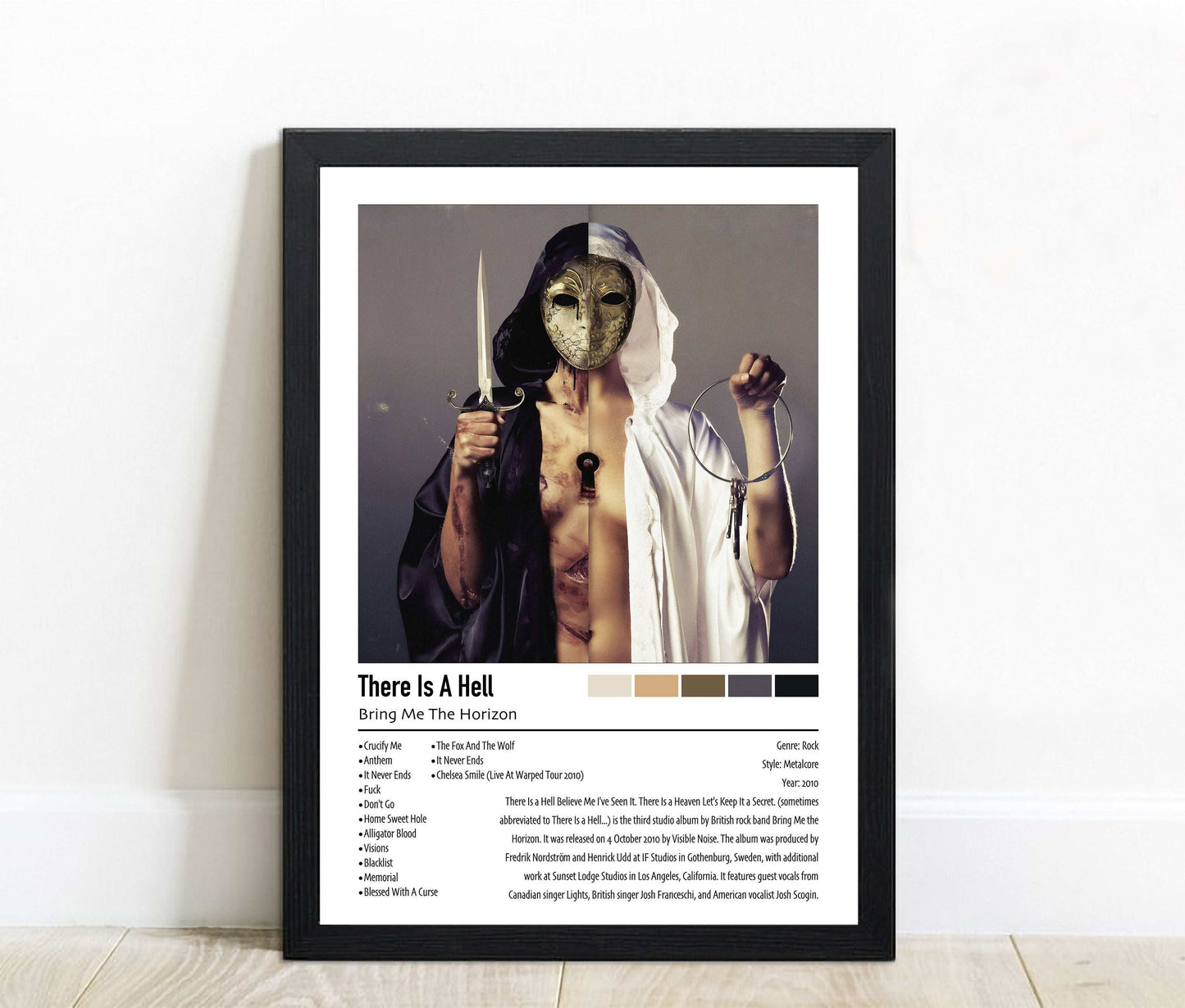 Bring Me The Horizon | There Is A Hell | Custom Album Cover Poster Print