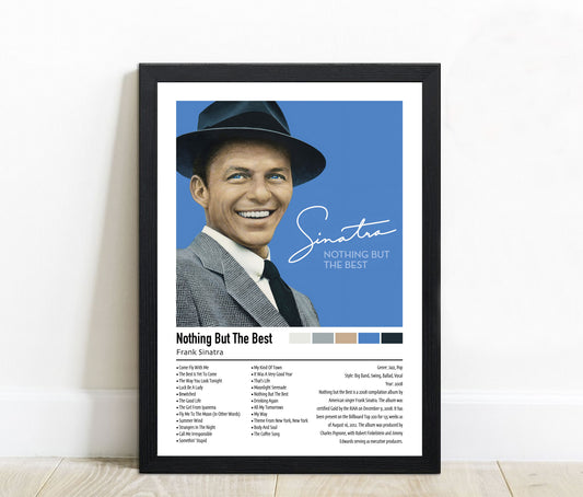 Frank Sinatra | Nothing But The Best | Custom Album Cover Poster Print